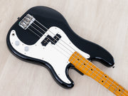 2002 Fender '57 Precision Bass PB57-53 Black, body angled view