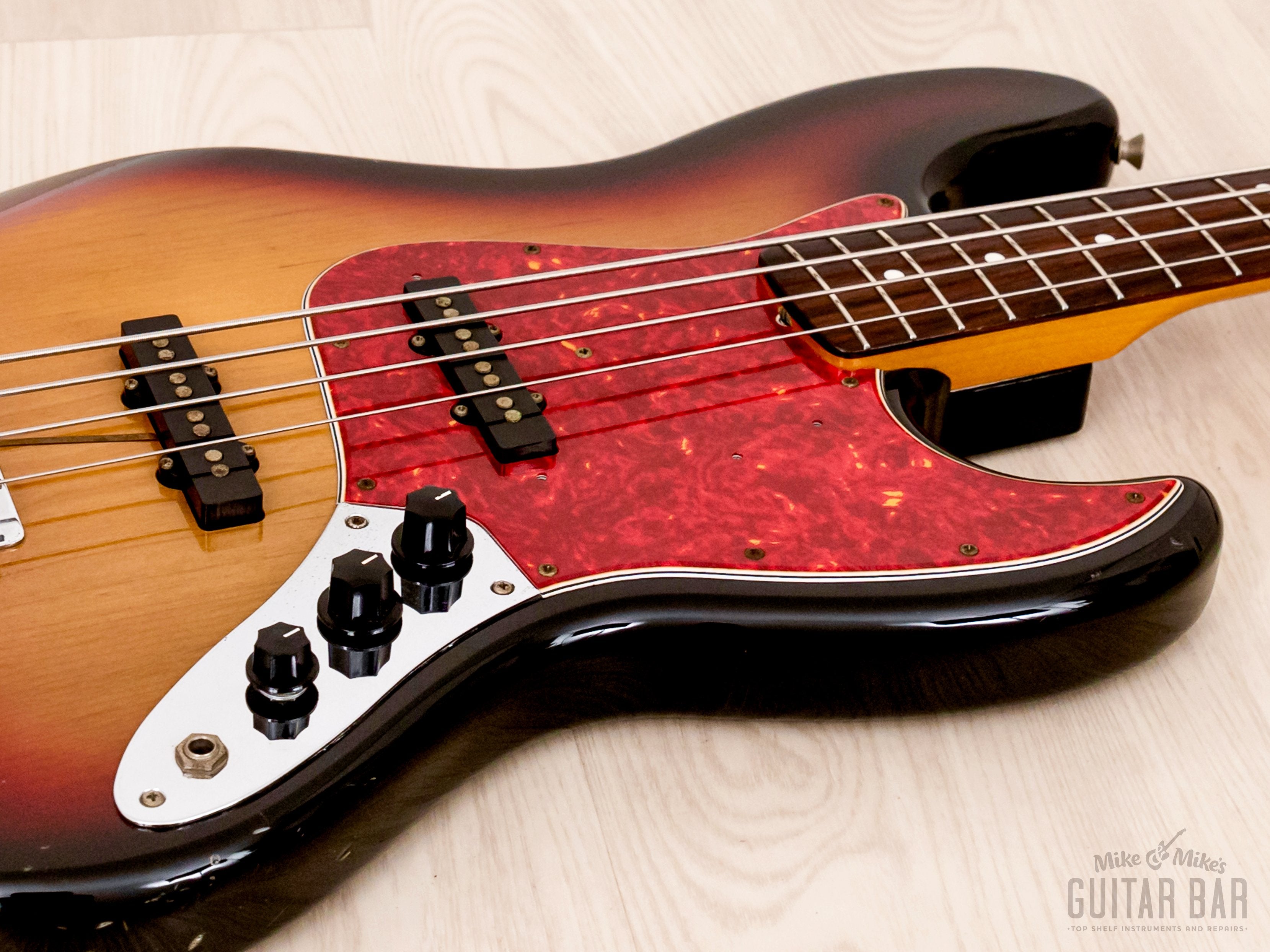2000 Fender Jazz Bass '62 Vintage Reissue JB62-58 Sunburst, Japan CIJ