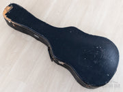 Guild F-42 black hardshell case closed