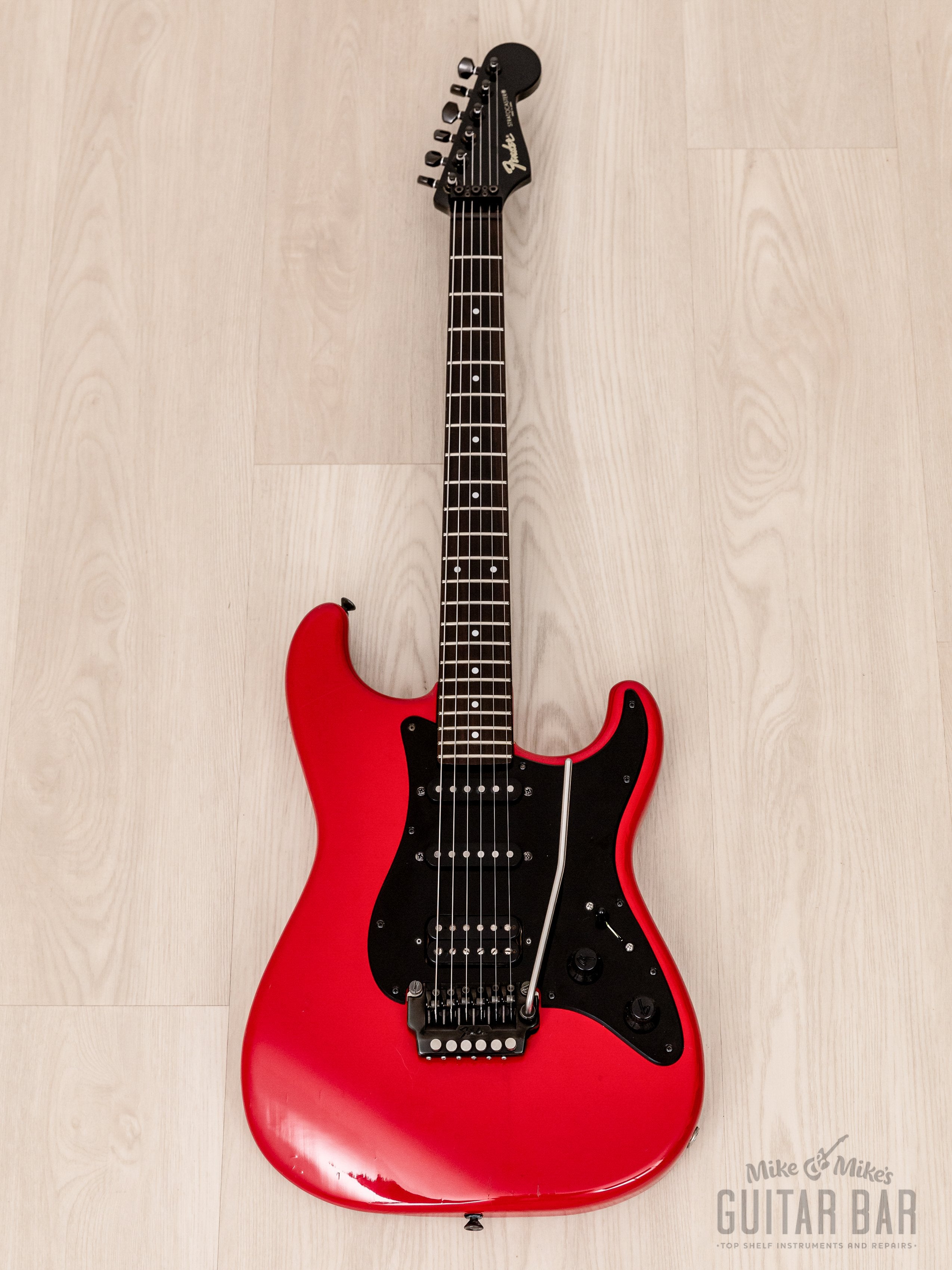 1985 Fender Boxer Series Stratocaster ST-556 Torino Red 100% Original, Japan MIJ Fujgen