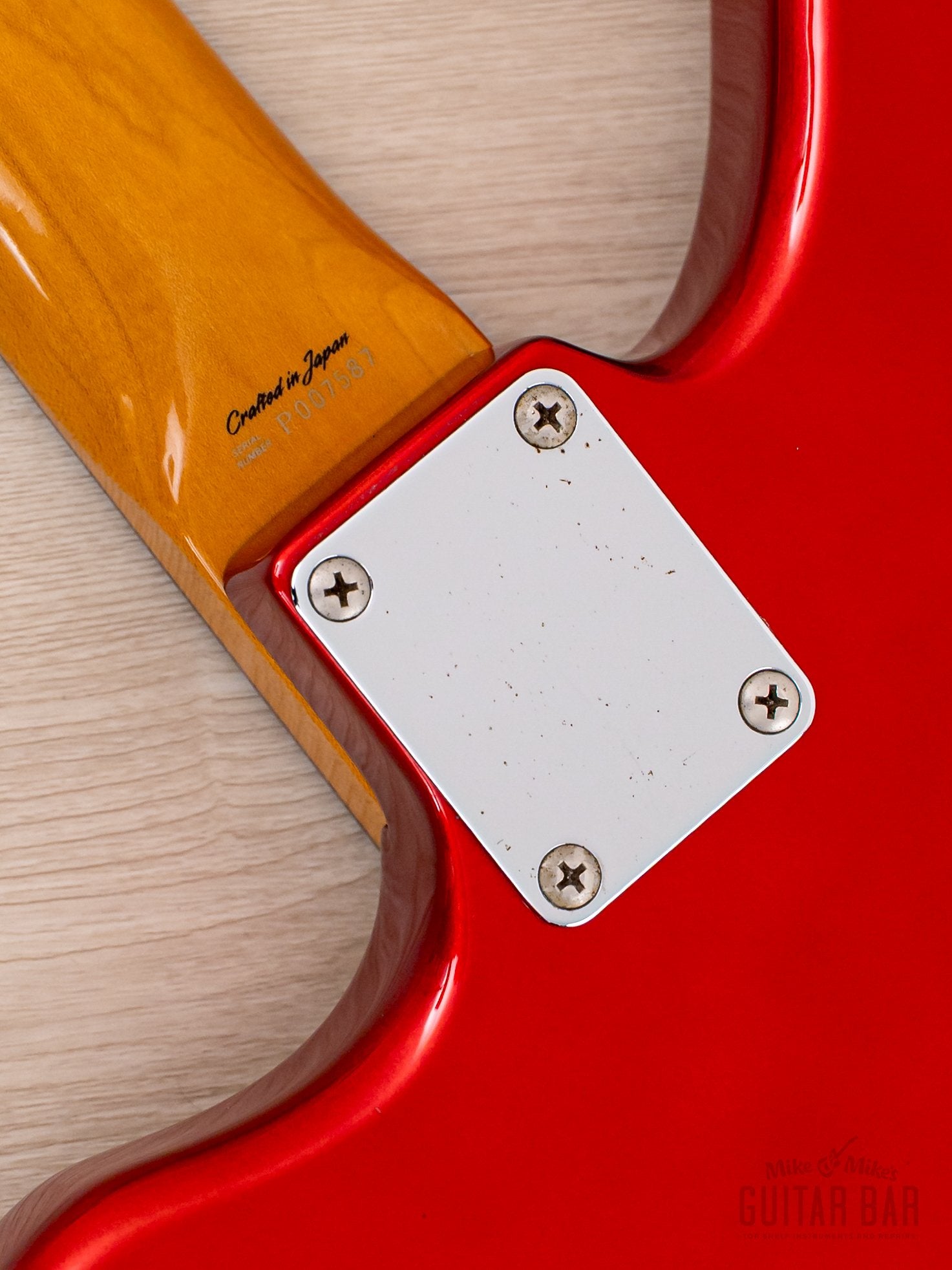 1999 Fender Jaguar '62 Vintage Reissue JG66-85 Candy Apple Red + Headstock, Japan CIJ