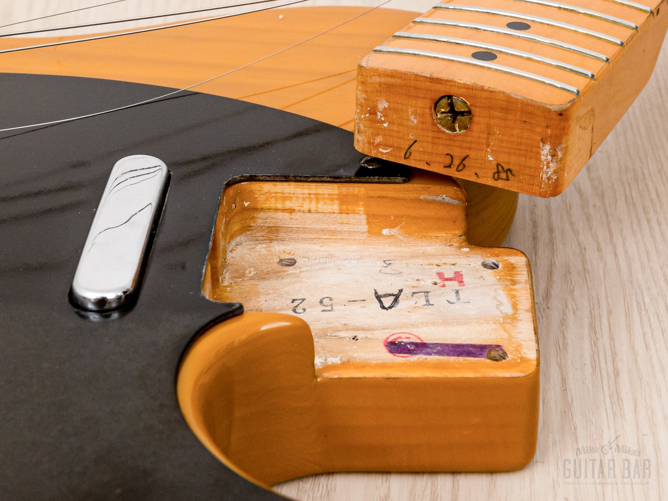 1985 Fender Telecaster '52 Vintage Reissue TL52-95 Lacquer Finish w/ American Vintage Pickups, Japan MIJ Fujigen