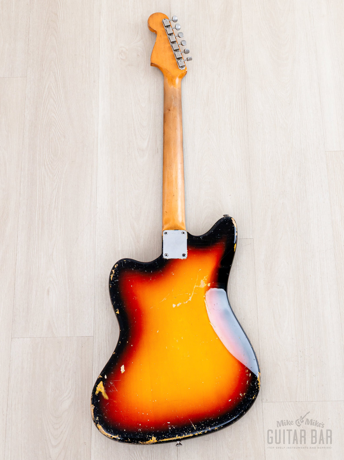 1965 Fender Jazzmaster Sunburst, full back view