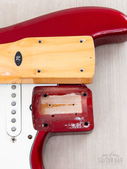 1984 Tokai Goldstar Sound TST-70 Metallic Red, neck pocket