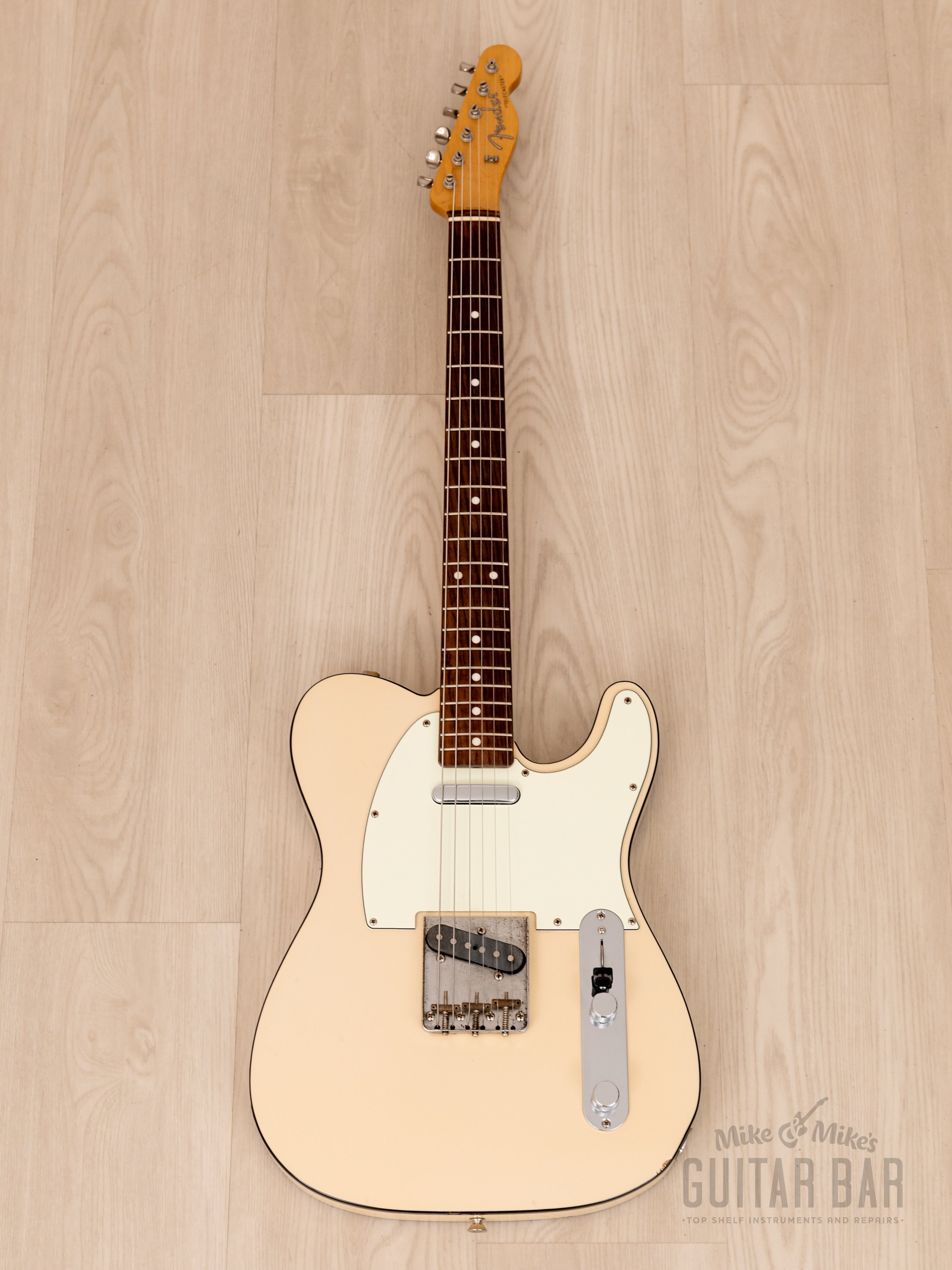 2014 Fender Telecaster Custom '62 Vintage Reissue TL62B Olympic White,  Japan MIJ