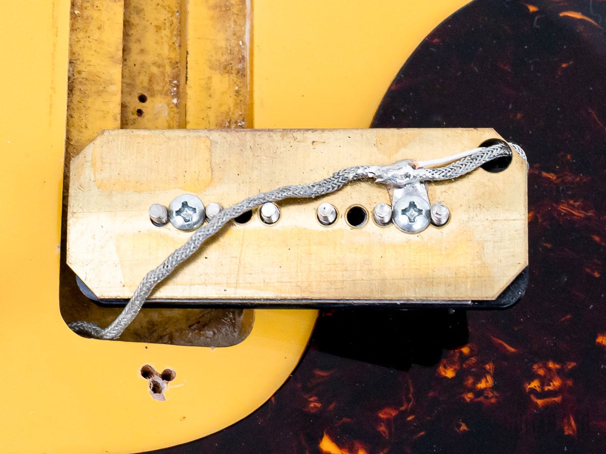 1994 Orville Les Paul Junior DC P-90 pickup underside