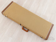 1999 Fender American Vintage 52 Telecaster Butterscotch, tweed case closed