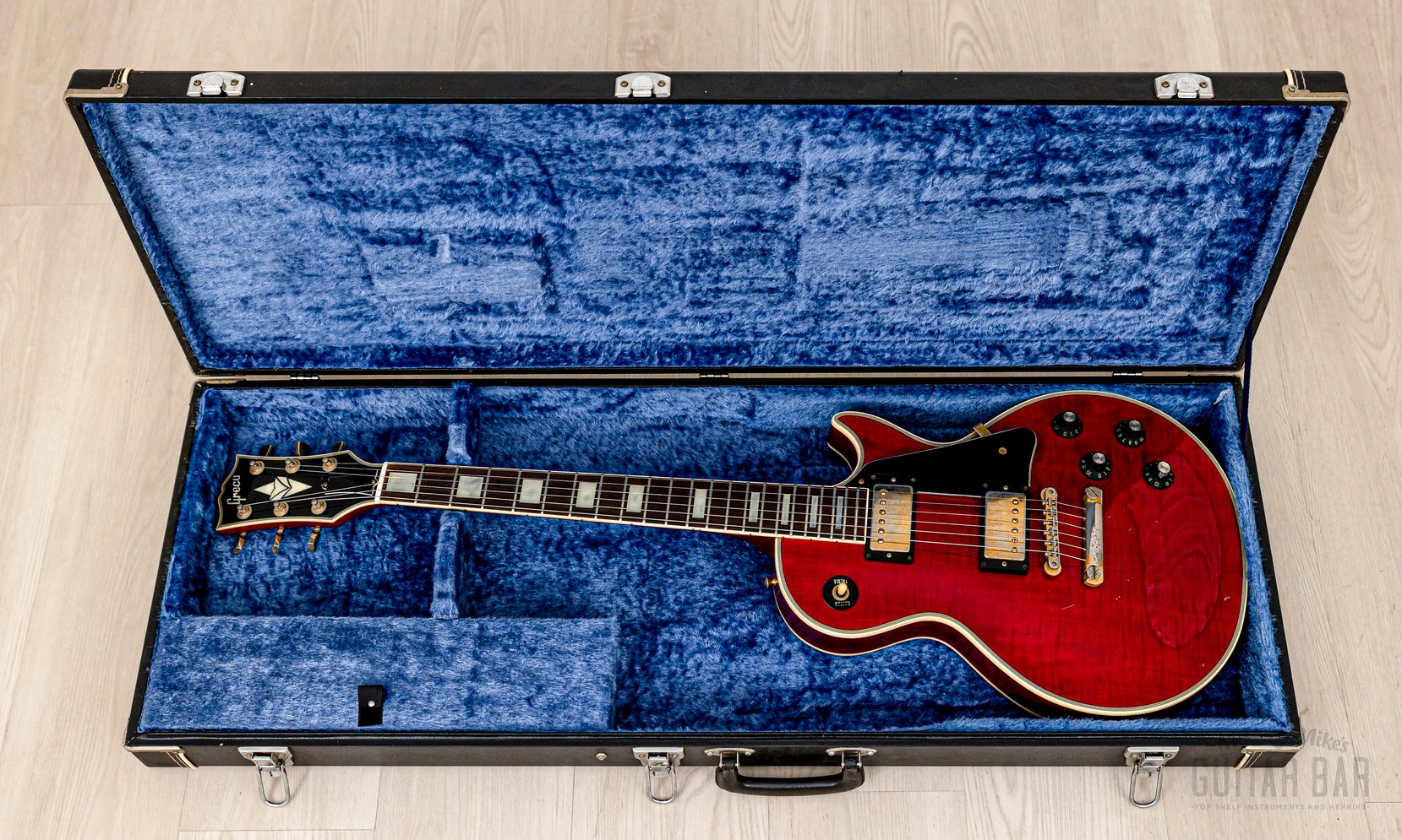 1987 Greco Mint Collection EGC68-70 Custom Flame Top Vintage Guitar 100% Original w/ Case, Japan Fujigen