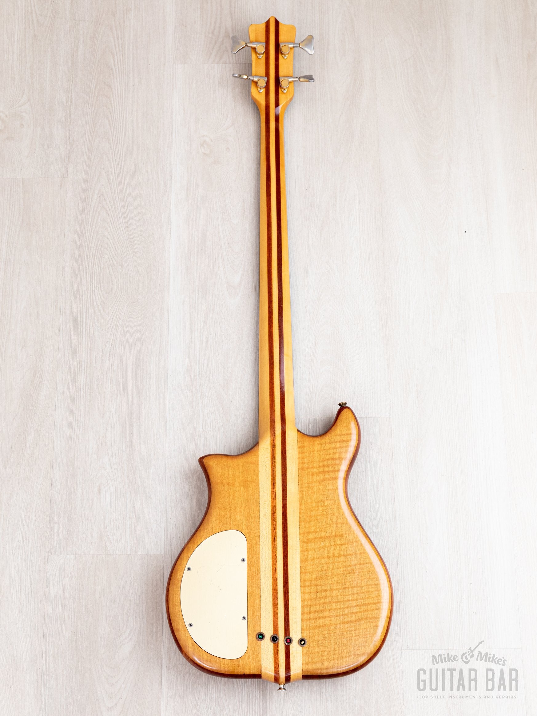 1980s Kawai FIIB Vintage Neck Through Bass Guitar w/ Active Electronic