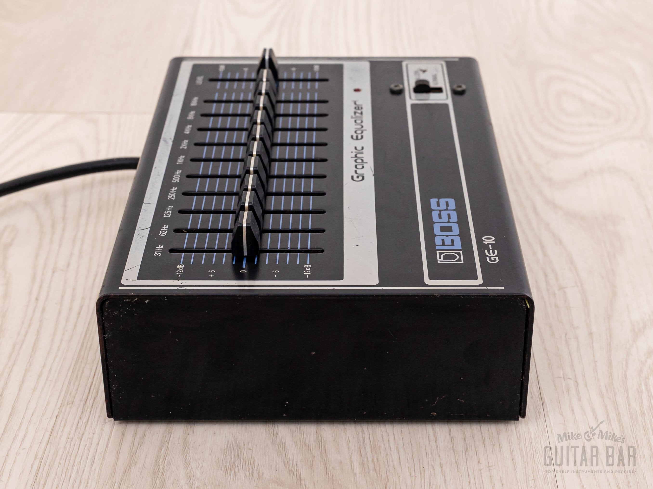 1976 Boss GE-10 Graphic Equalizer Vintage Guitar Effects Pedal w/ Box, Paperwork