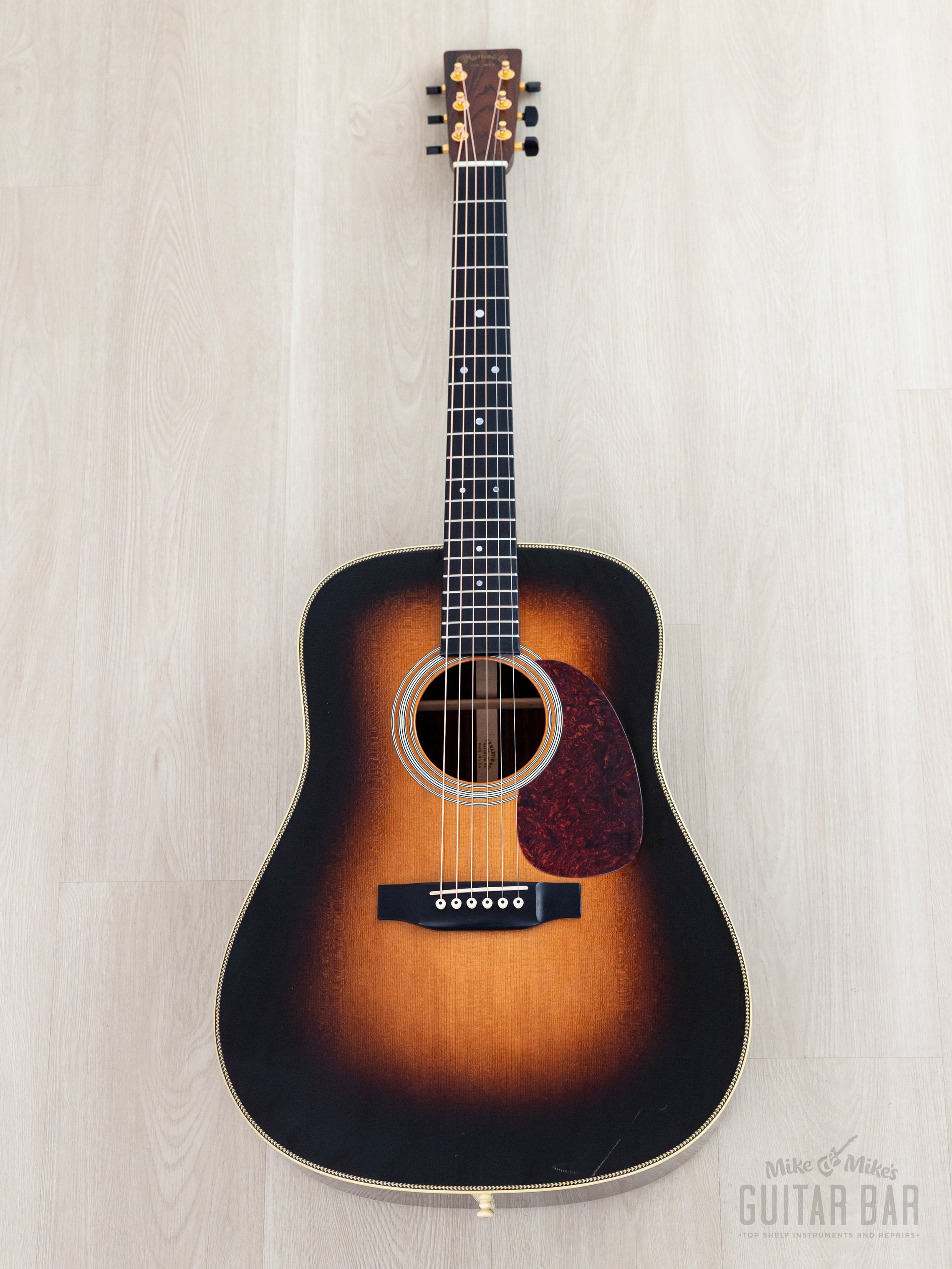 1996 Martin HD-28 Custom Shaded Top Herringbone Dreadnought Acoustic G