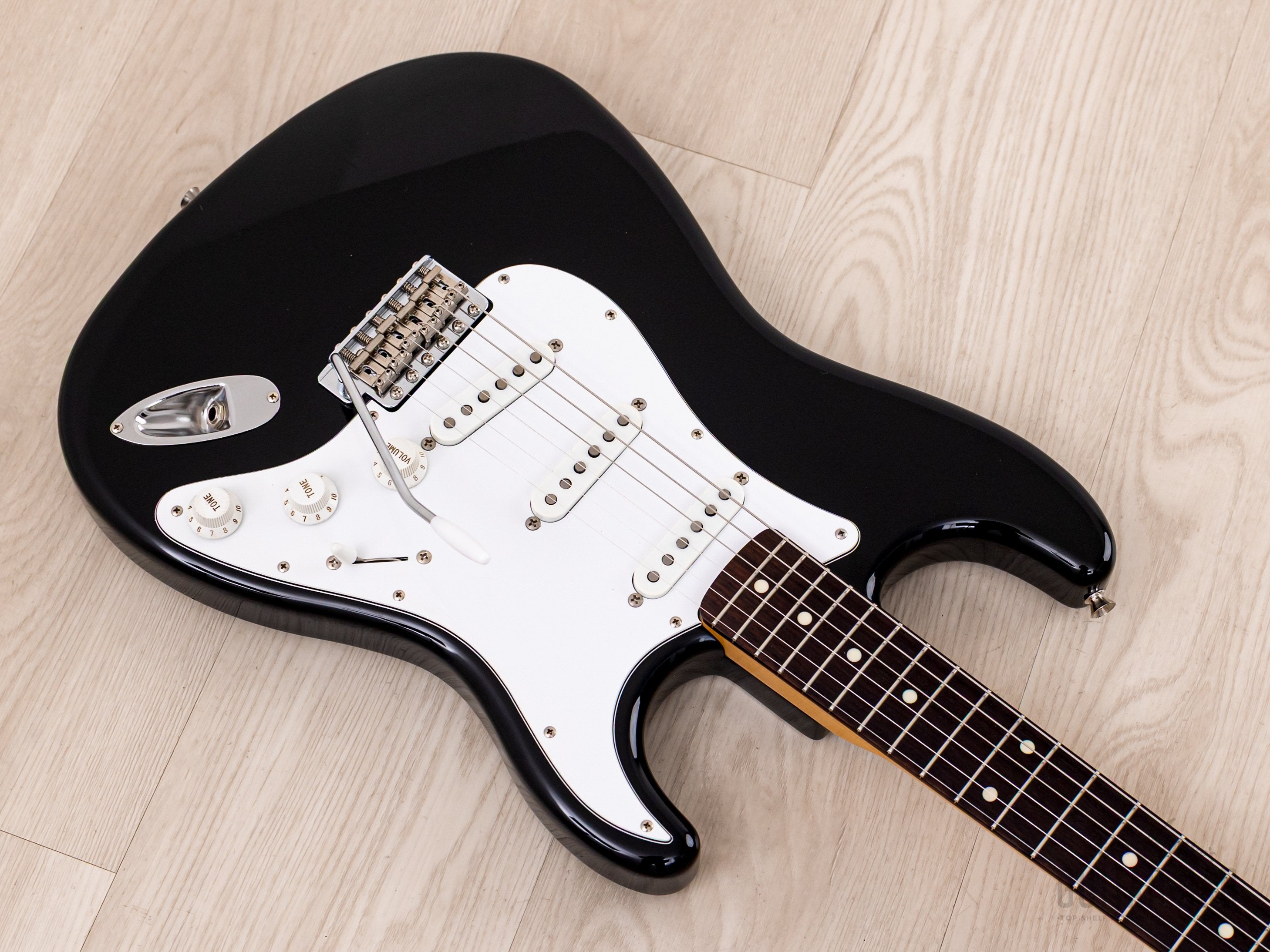 1991 Fender Stratocaster ‘62 Vintage Reissue ST62-650 Black, Near-Mint w/ American Vintage 57/62, Japan MIJ Fujigen