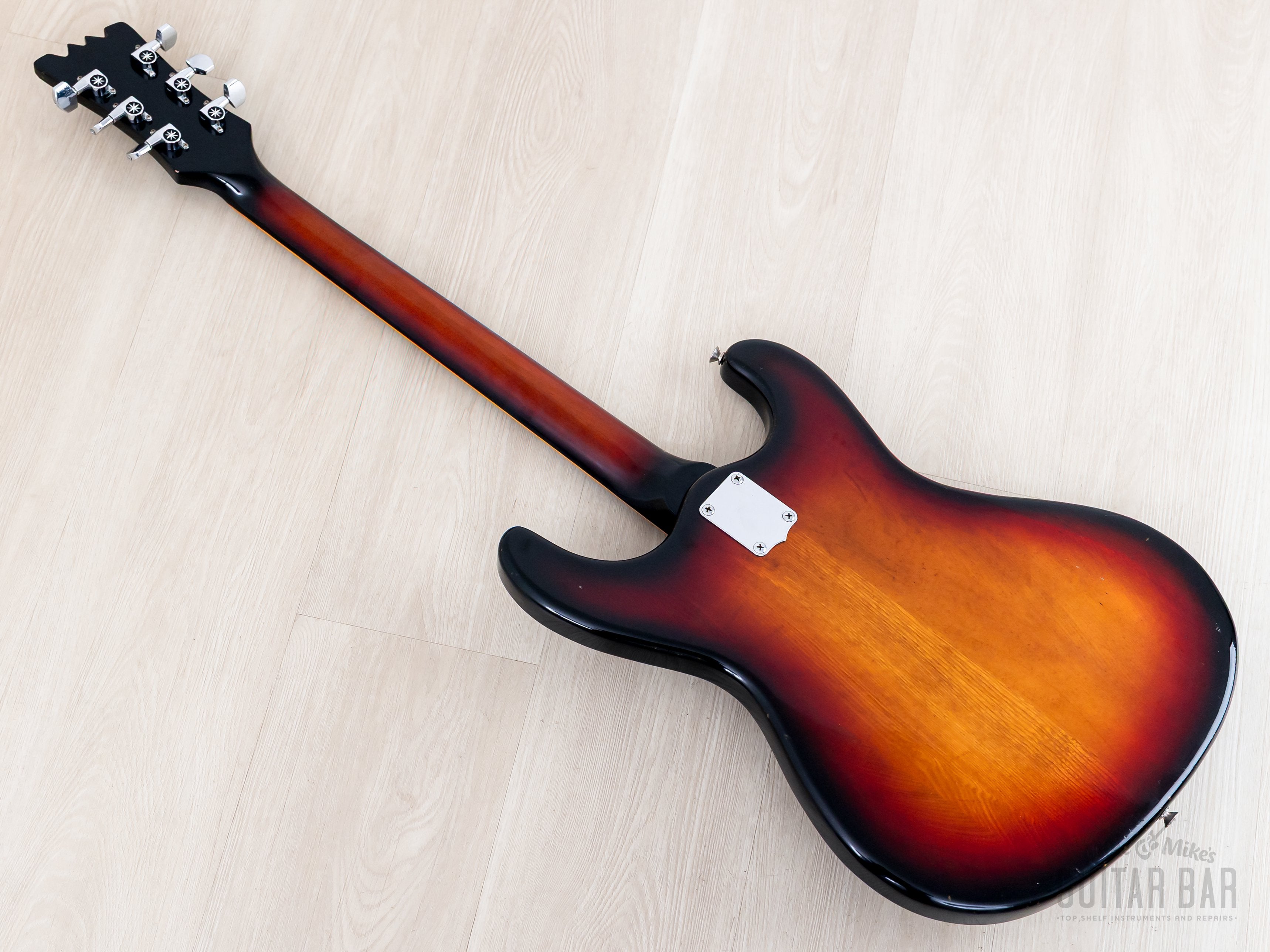 1970s Mosrite Ventures Model Vintage Electric Guitar Ash Body w/ Case,