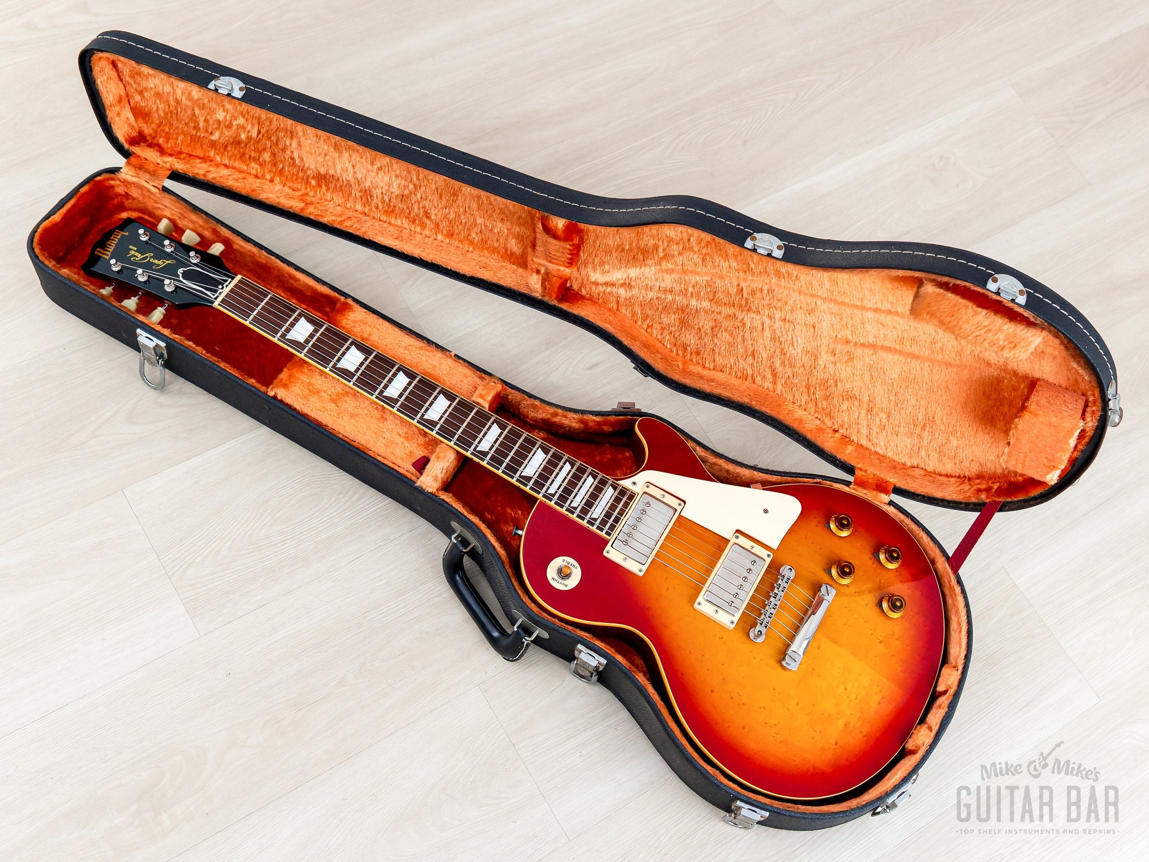 1982 Burny Super Grade RLG-50 '59 Model Burst Standard Birdseye Maple