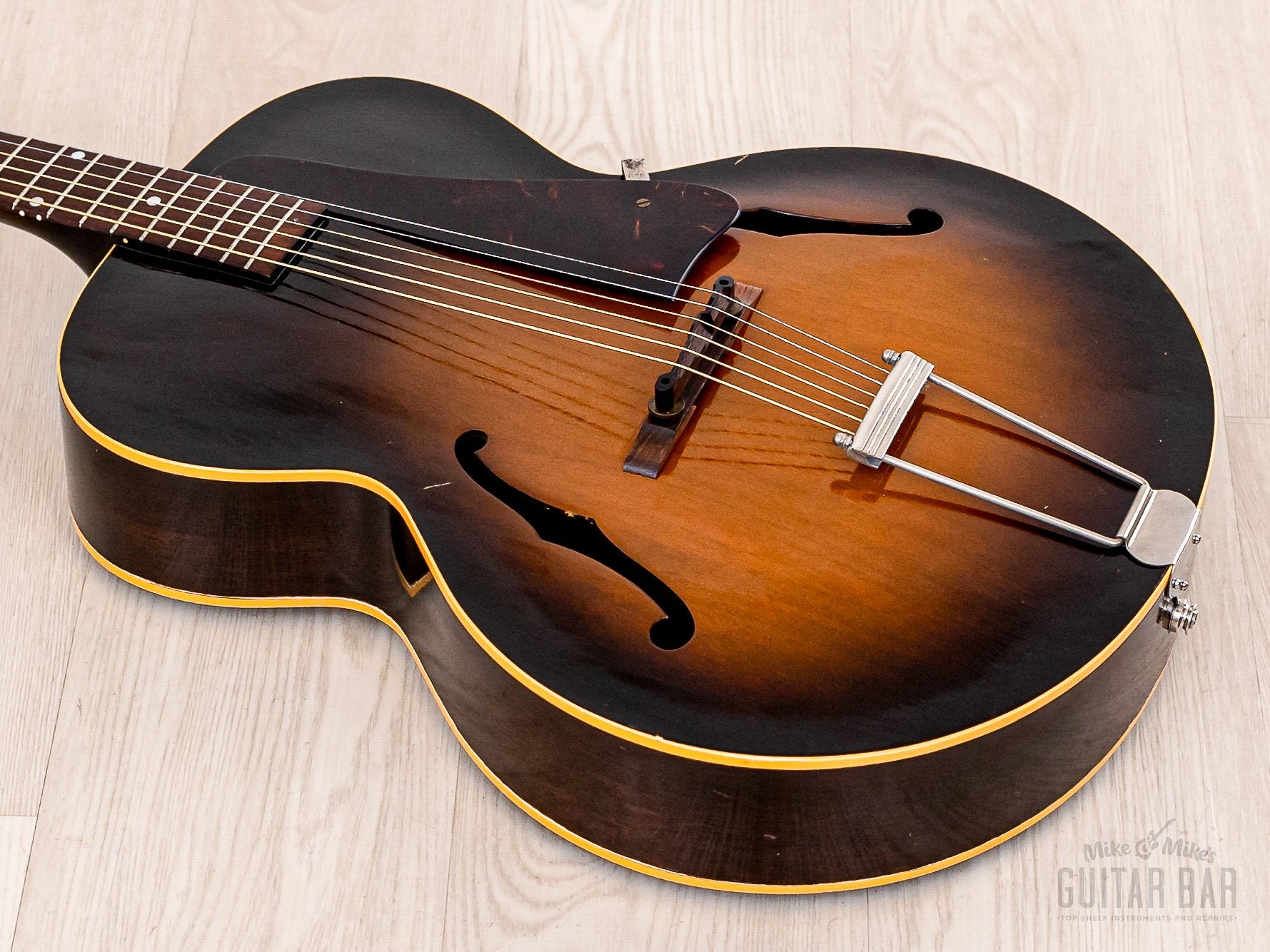 1954 Gibson L-48 Vintage Archtop Acoustic Guitar w/ K&K Pickup, Case