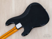 2002 Fender '57 Precision Bass PB57-53 Black, back of body close-up
