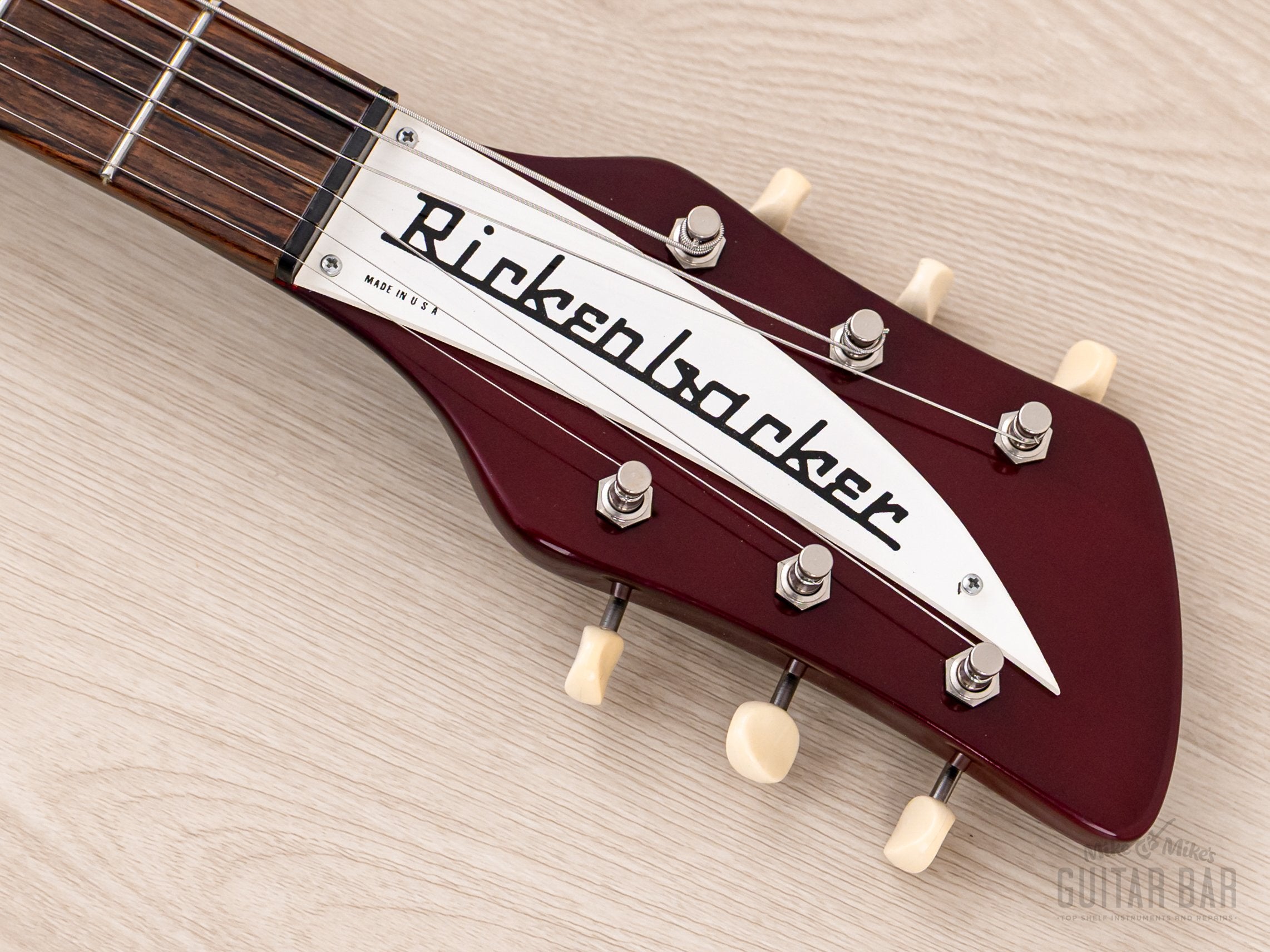 1999 Rickenbacker 425V63 Limited Edition Vintage Reissue Burgundyglo w/ Toaster Top, Case