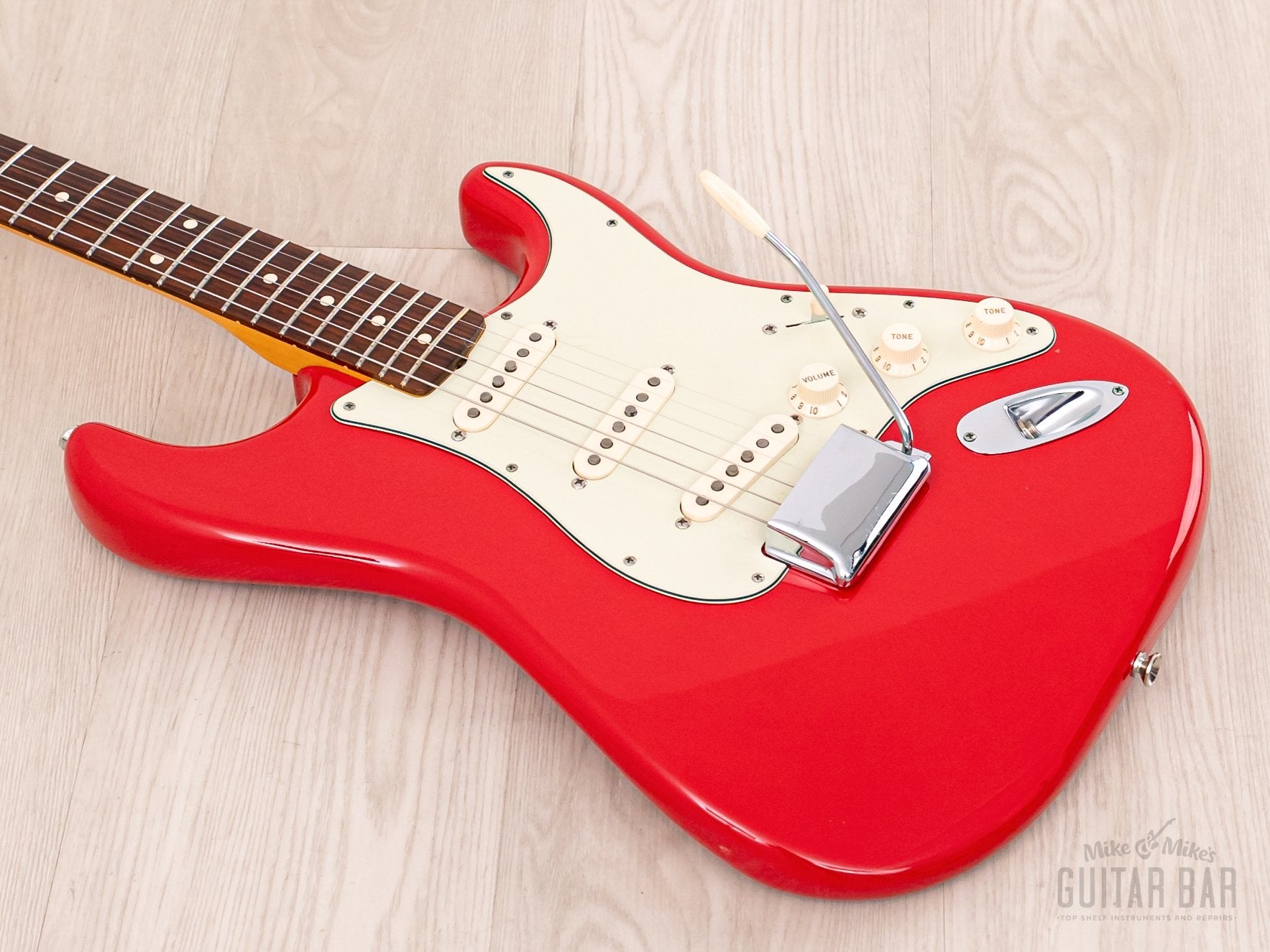2011 Fender Mark Knopfler Artist Series Stratocaster Hot Rod Red, Near-Mint w/ Case, Hangtags