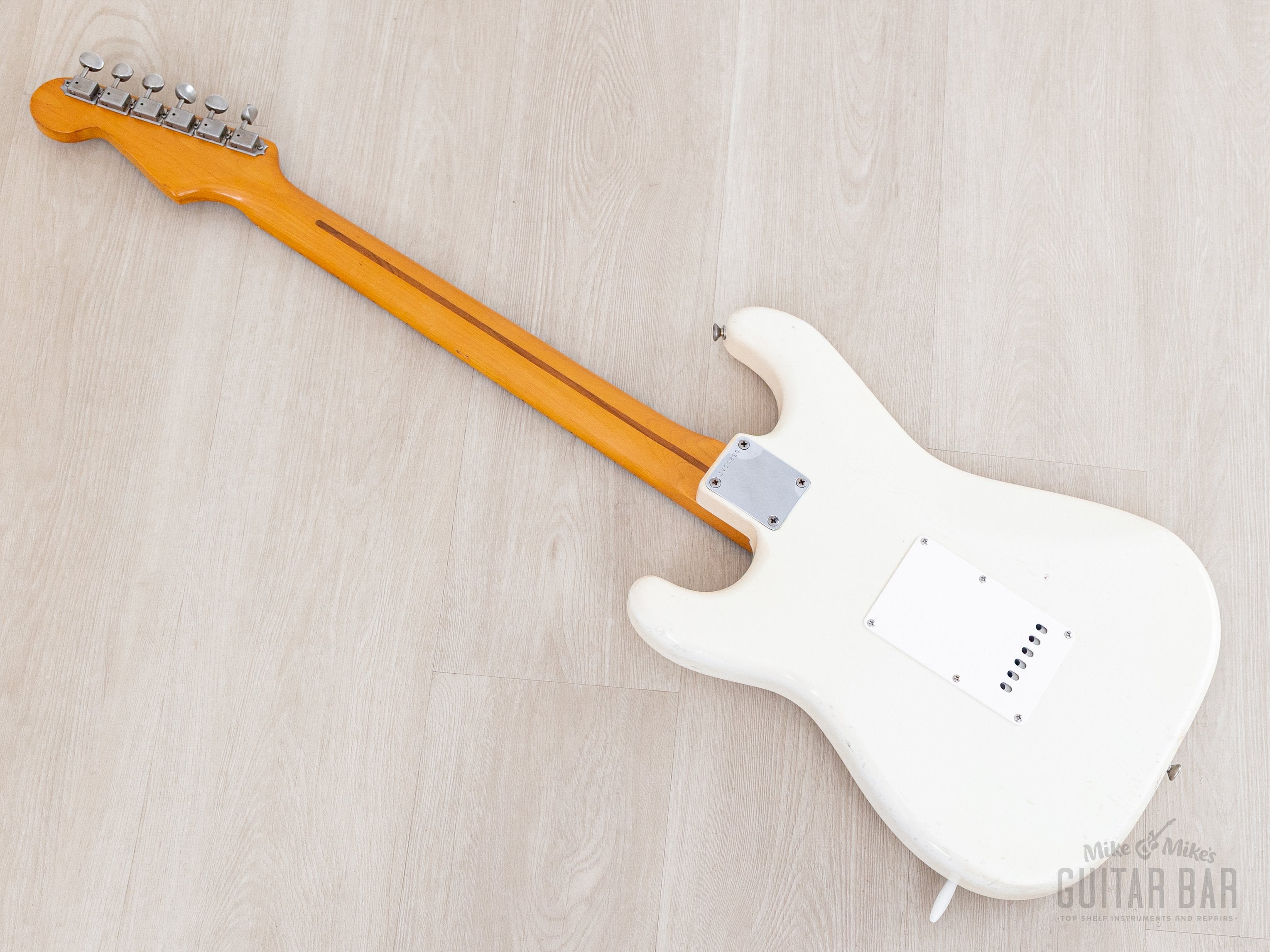 1982 Fender '57 Stratocaster JV ST57-65 Olympic White w/ USA Fullerton