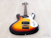 Mosrite Ventures Bass lower bout, end view