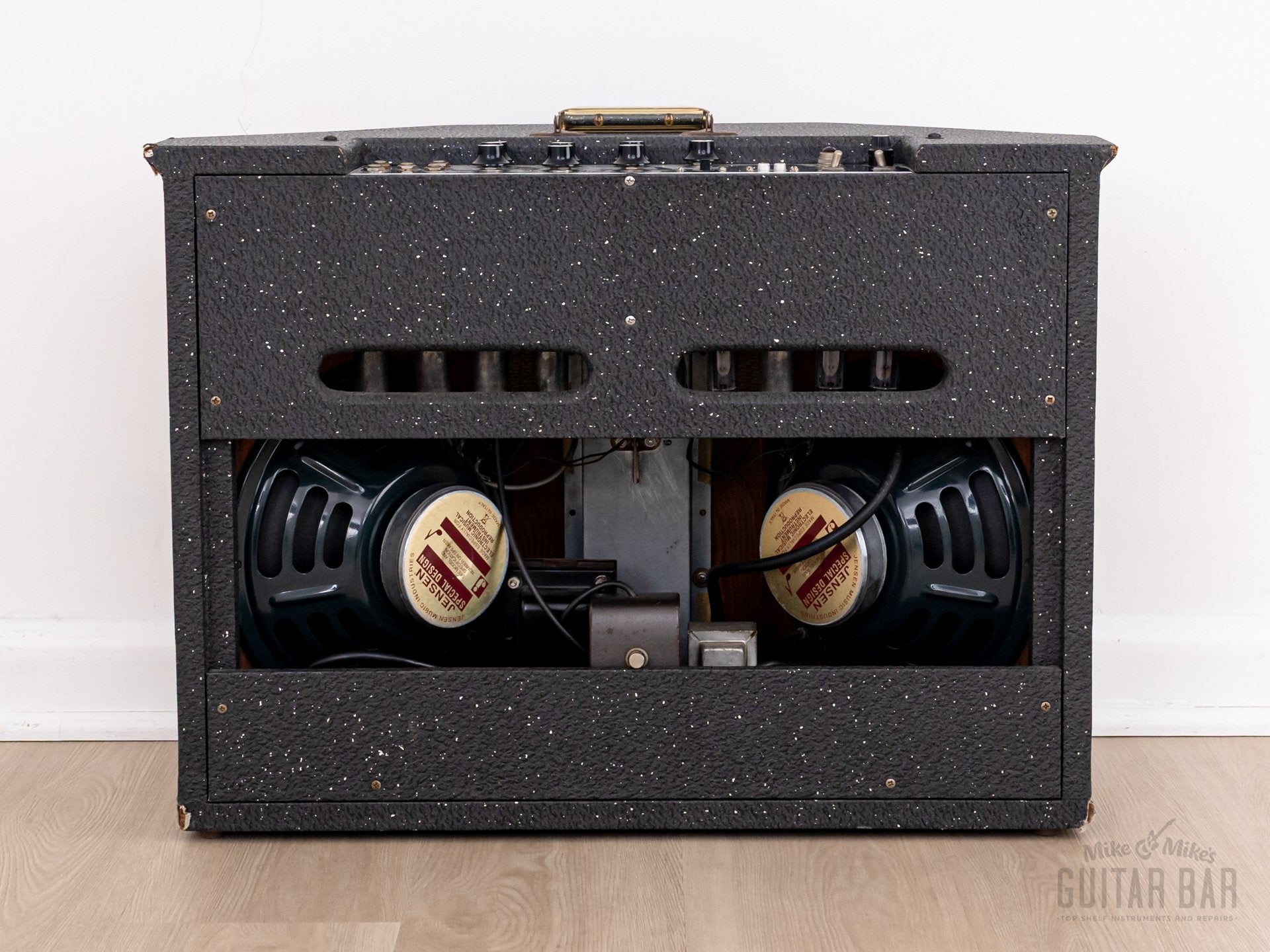 ギター WOODROW 56 Instrument Amplifier 1962 Gibson GA-79RV Vintage Stereo Tube Amp 2x10 w/ Reverb