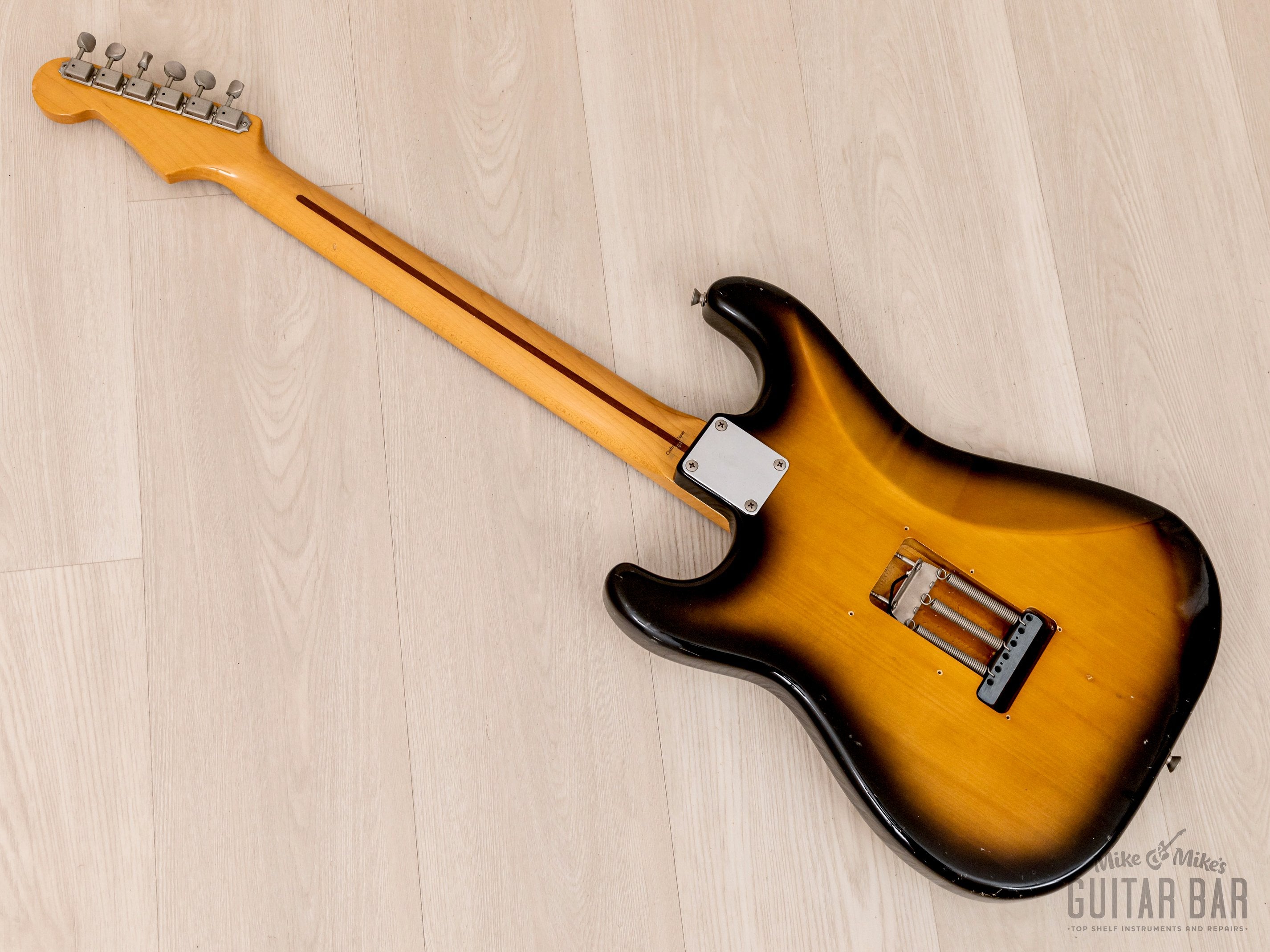 2002 Fender Stratocaster '57 Vintage Reissue ST57-58US Sunburst w/ USA Pickups, Japan CIJ