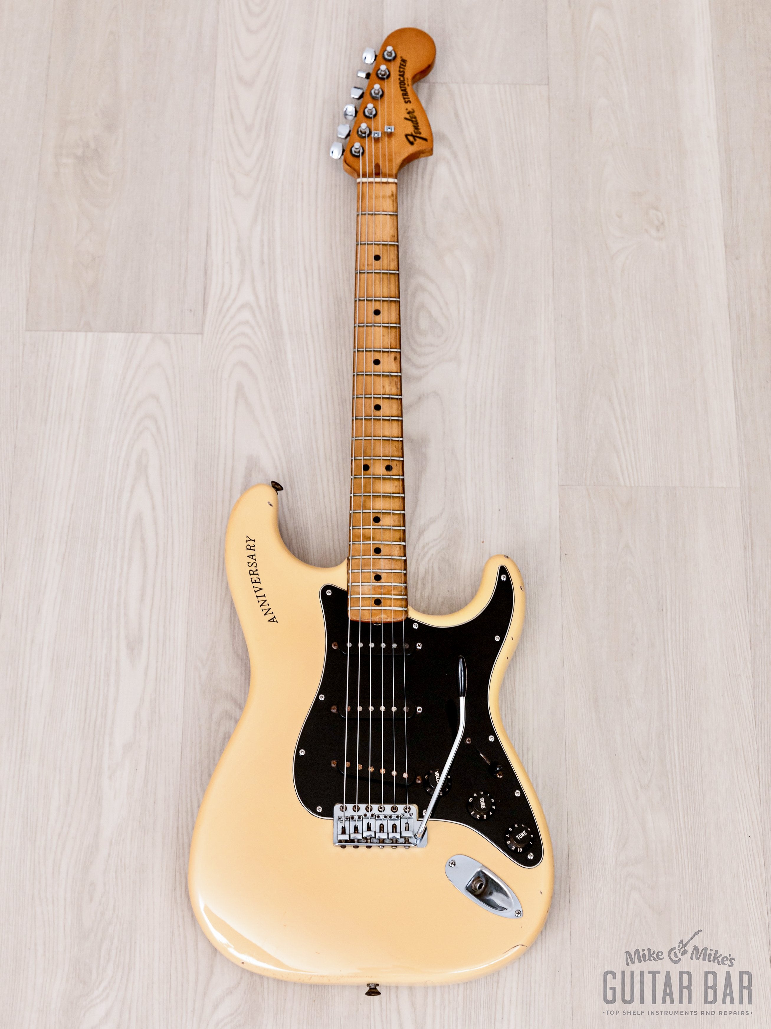 1980 Fender Stratocaster 25th Anniversary Model Vintage Guitar Pearl W