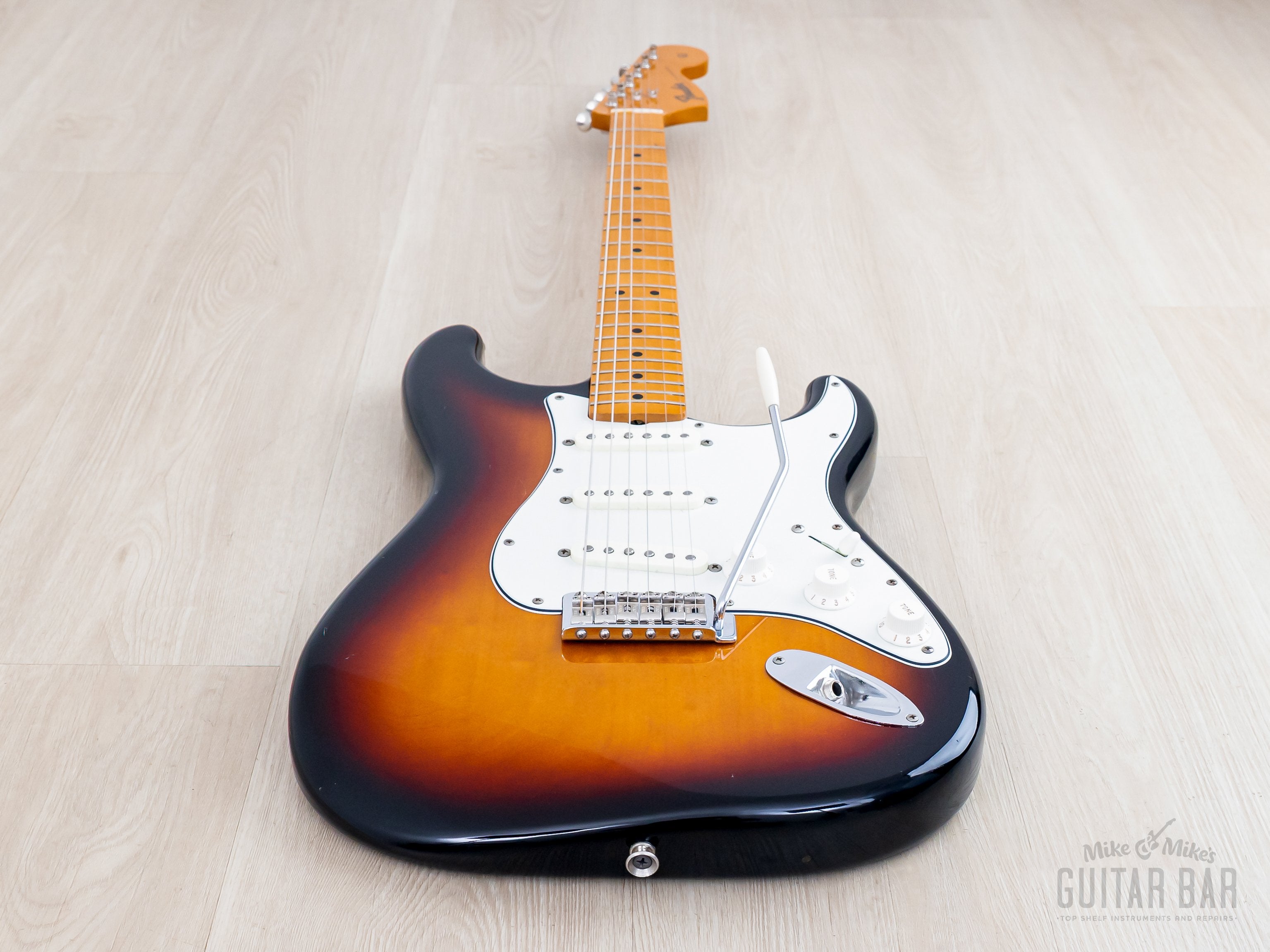 1995 Fender Stratocaster '67 Vintage Reissue ST67-95 Sunburst w/ Lindy