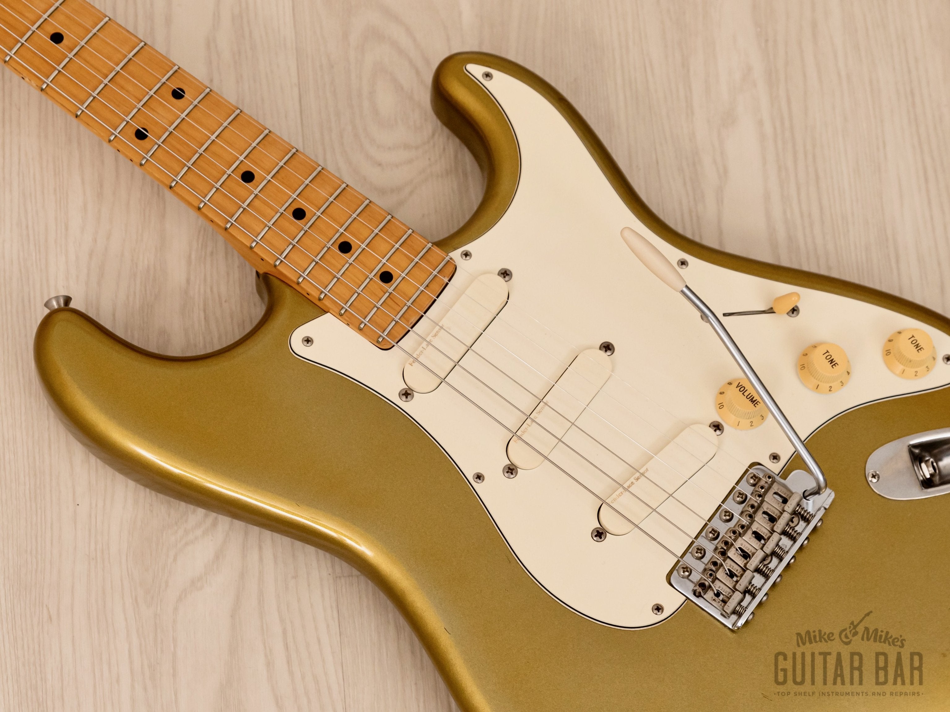 1991 Fender Order Made Stratocaster ST57-770LS Aztec Gold w/ Lace 