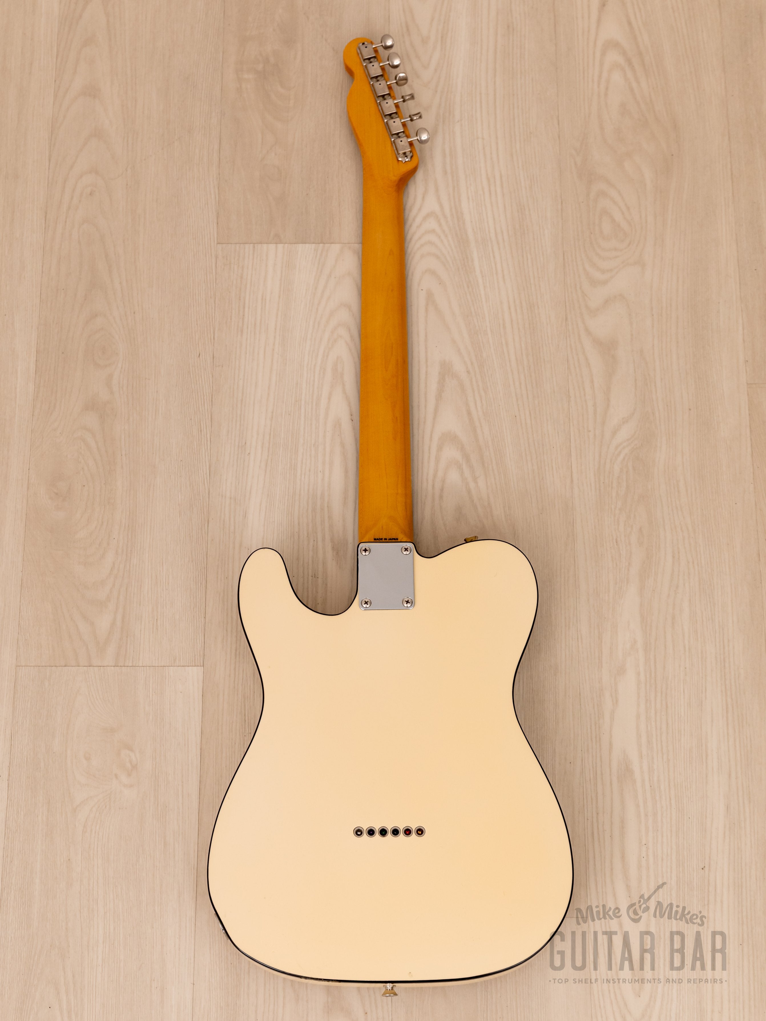 2014 Fender Telecaster Custom '62 Vintage Reissue TL62B Olympic White,  Japan MIJ