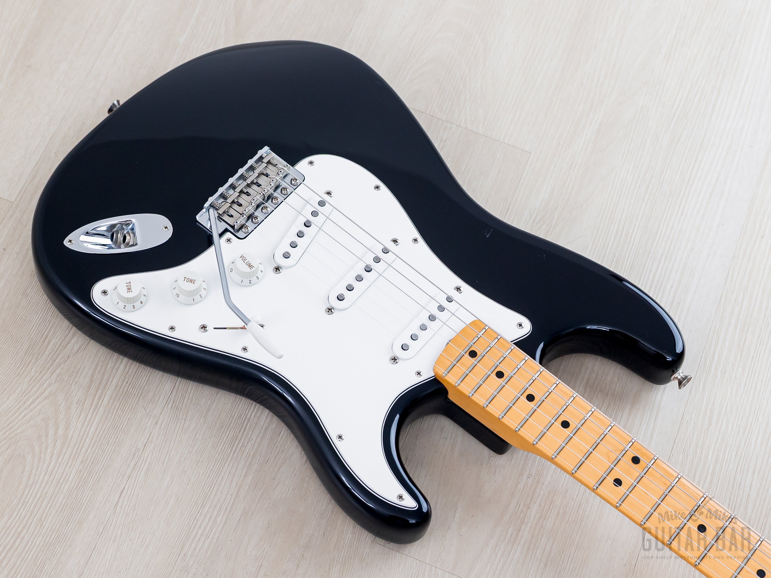 1998 Fender Jimi Hendrix Voodoo Stratocaster Black, Near-Mint w/ Case