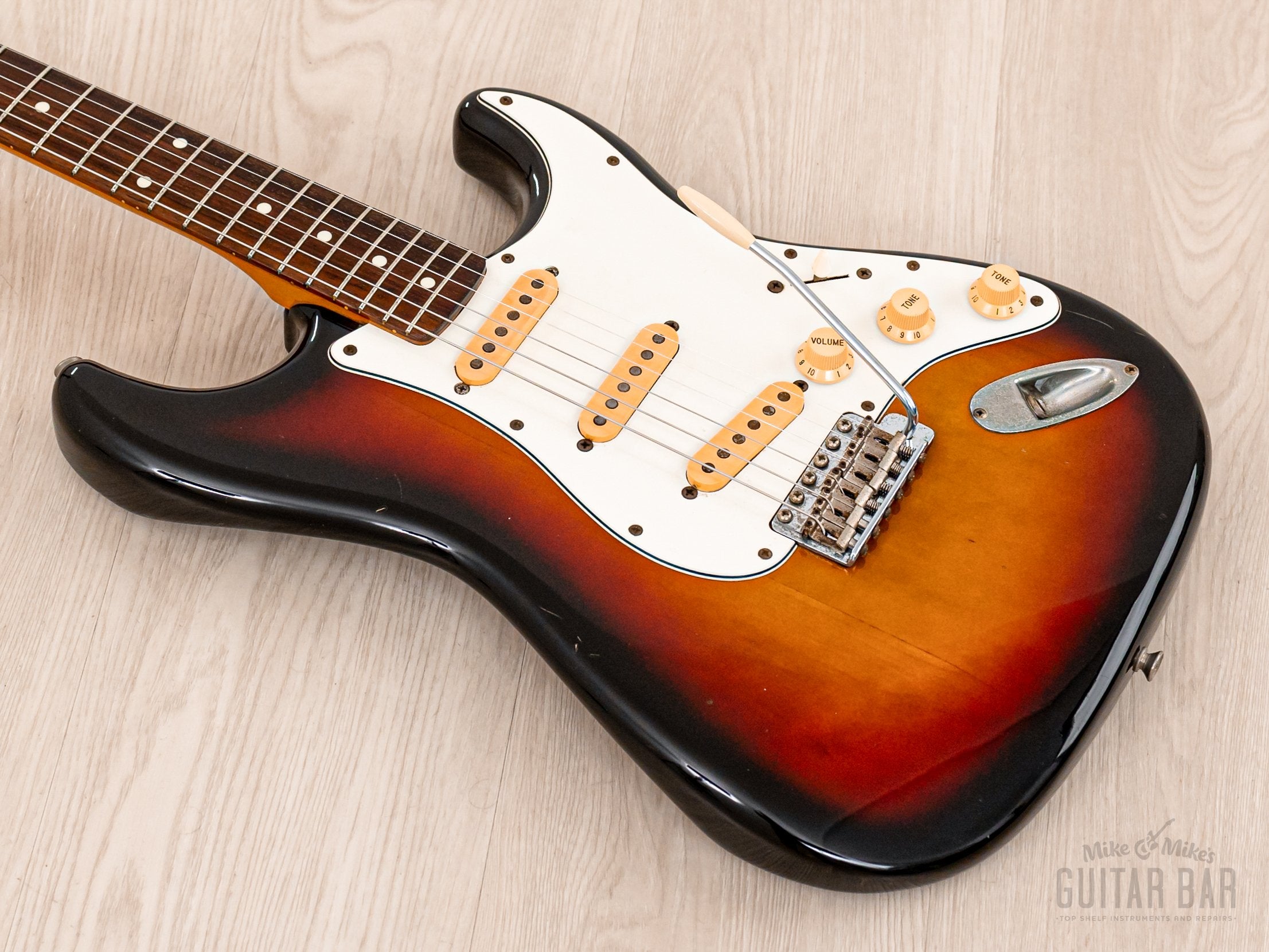 1986 Squier by Fender Stratocaster '62 Vintage Reissue SST-30 Sunburst 100% Original, Japan MIJ Fujigen