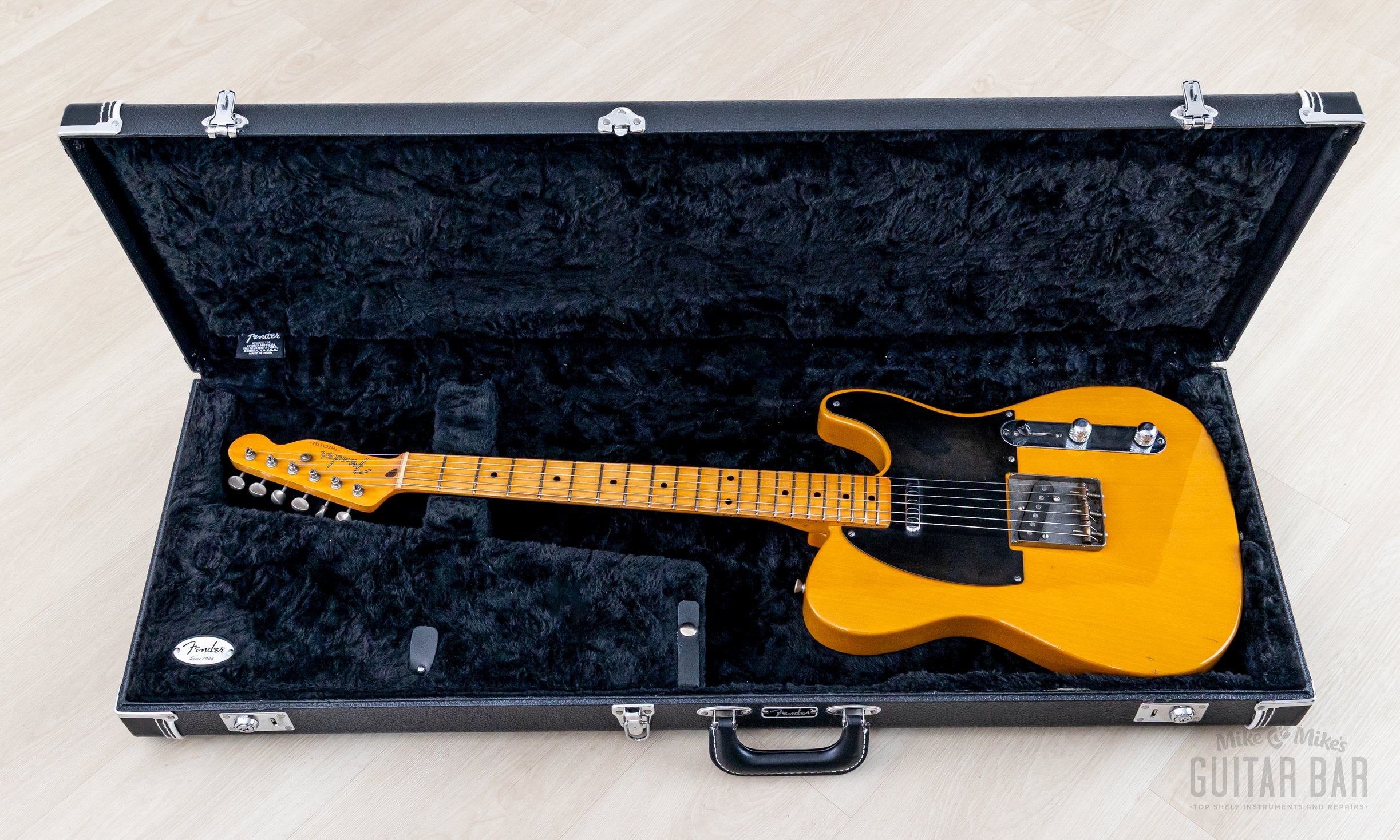 1984 Fender JV Telecaster '52 Vintage Reissue TL52-65 Butterscotch w/