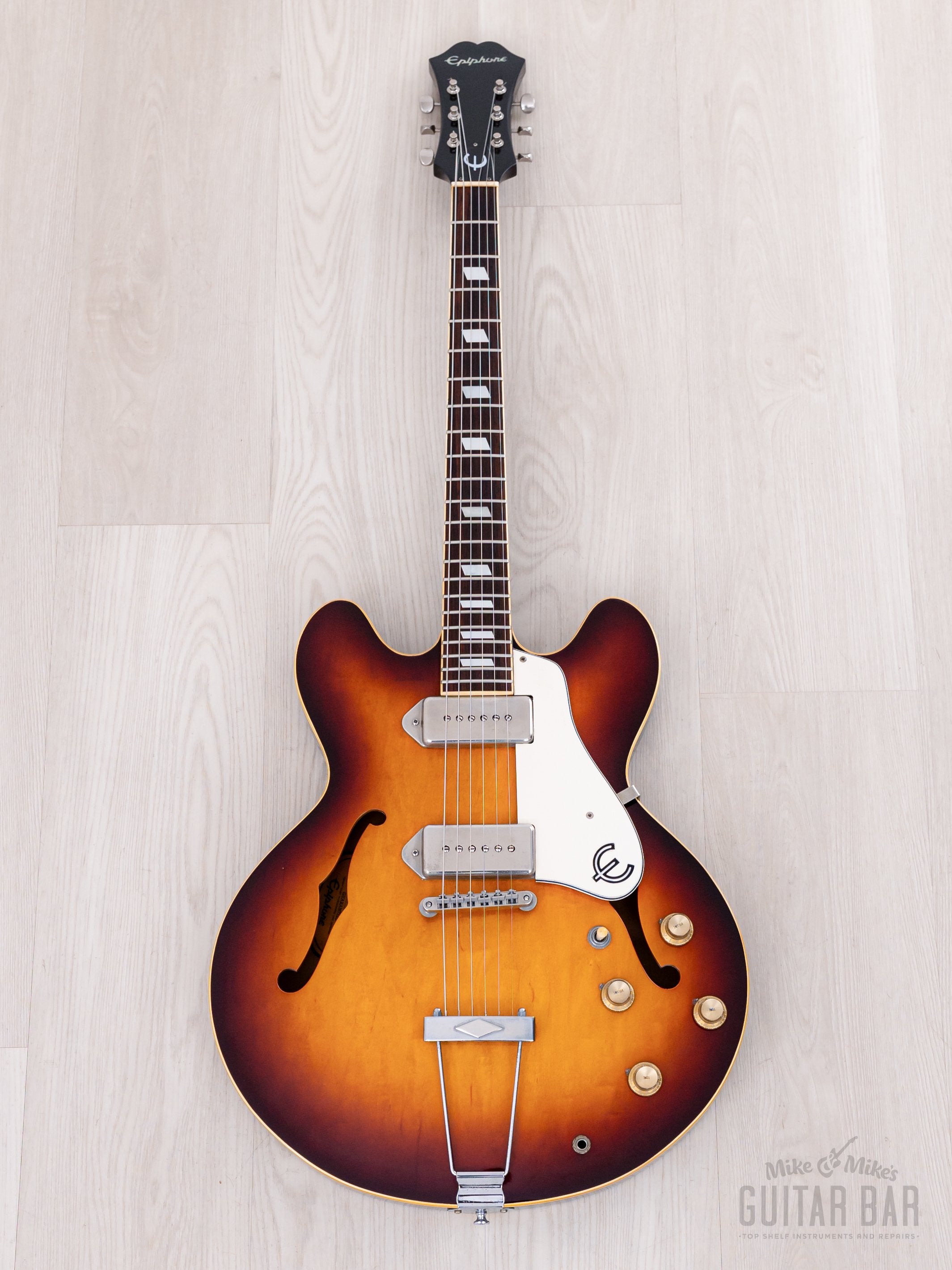 1991 Epiphone Casino Vintage Guitar Sunburst Pre-Elitist, Near-Mint w/