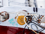 Pot date codes close-up