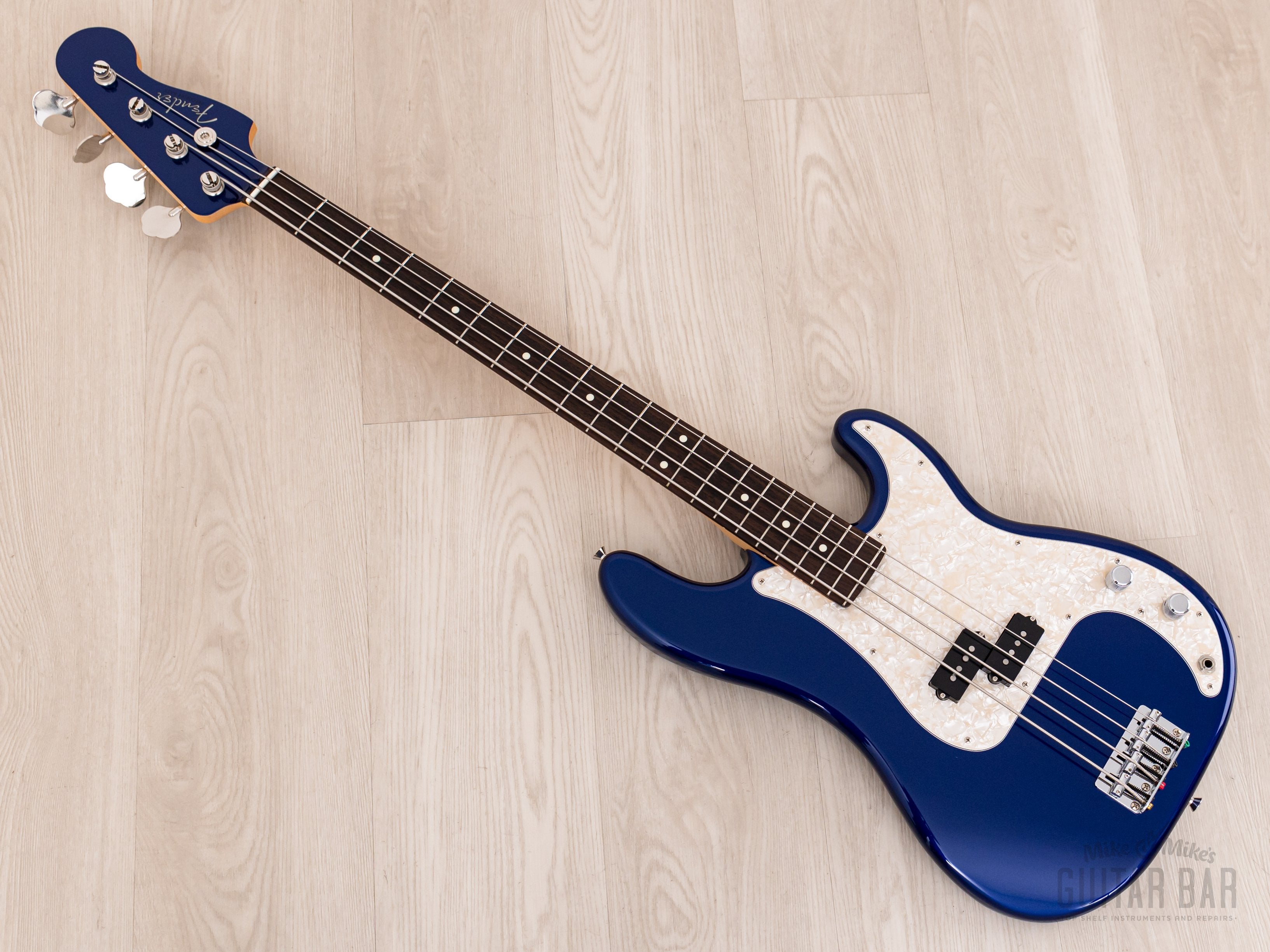 2023 Fender Hybrid II Precision Bass FSR Deep Ocean Metallic, Mint w/