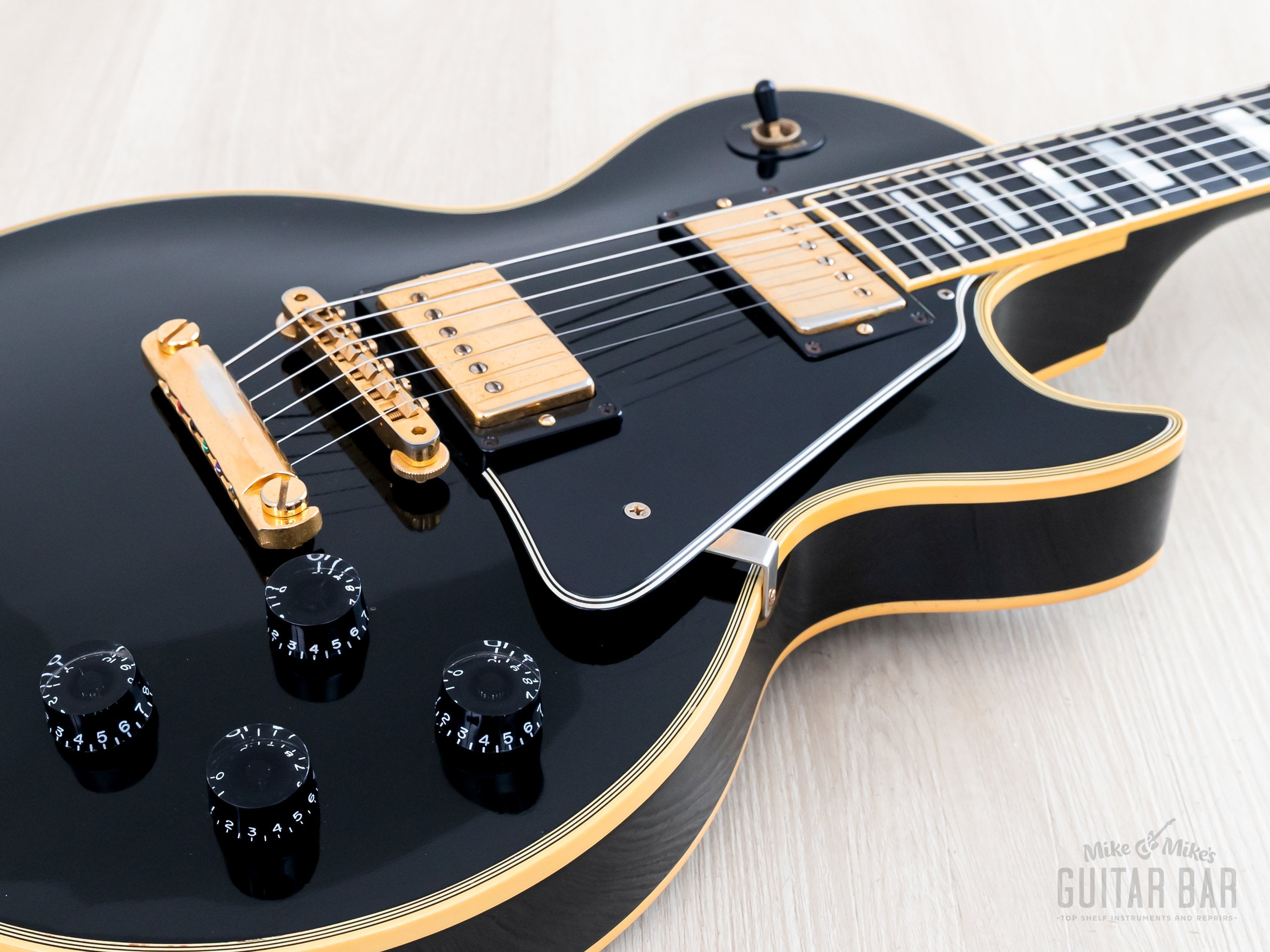 1993 Gibson Historic '57 Les Paul Custom Black Beauty LPB7 w/ '57 Clas