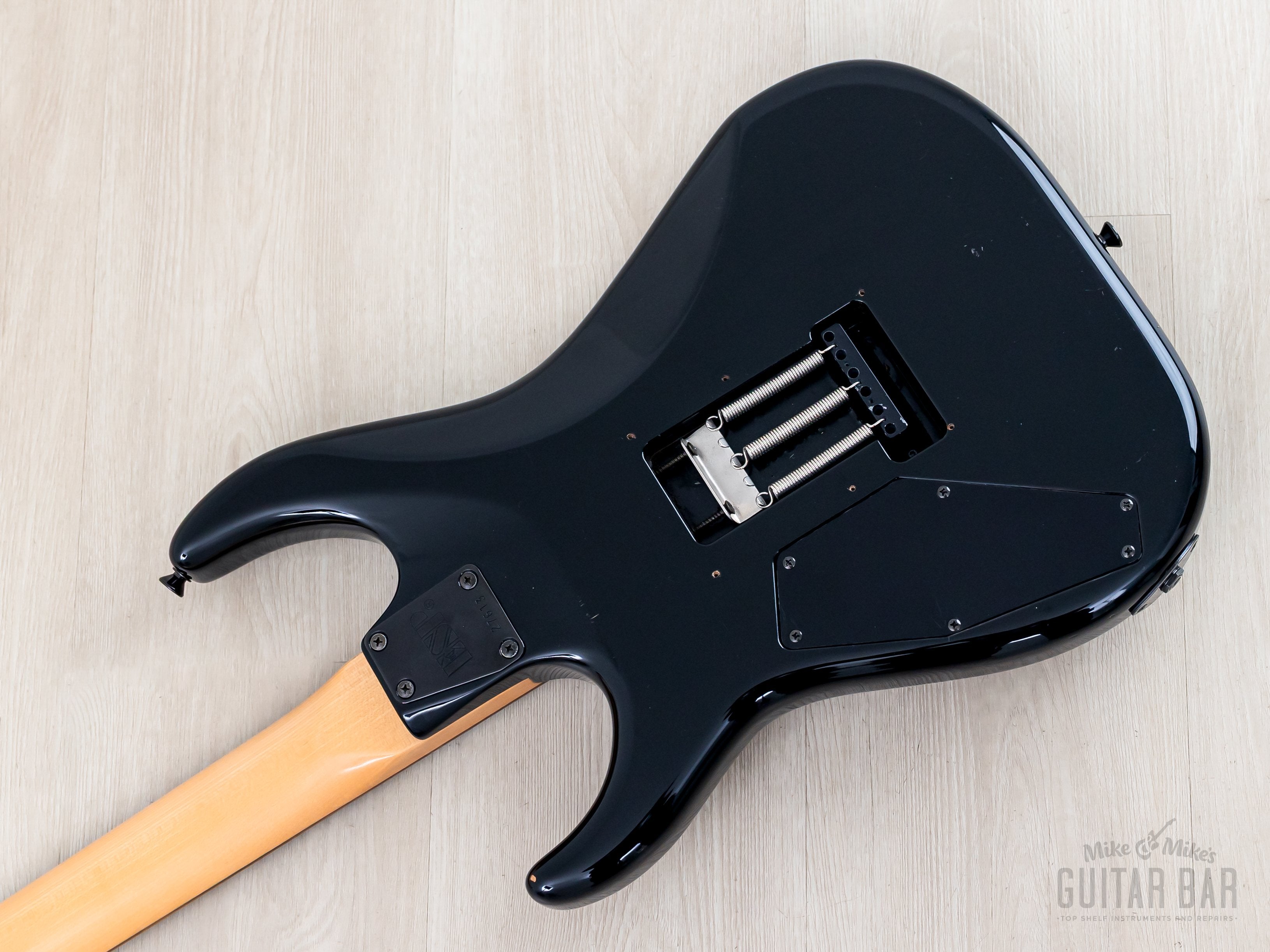 【希少】ESP CUSTOM ORDER GUITAR ハニーバースト 1980s ESP Custom Shop Mirage SSH Superstrat Black w/ Case