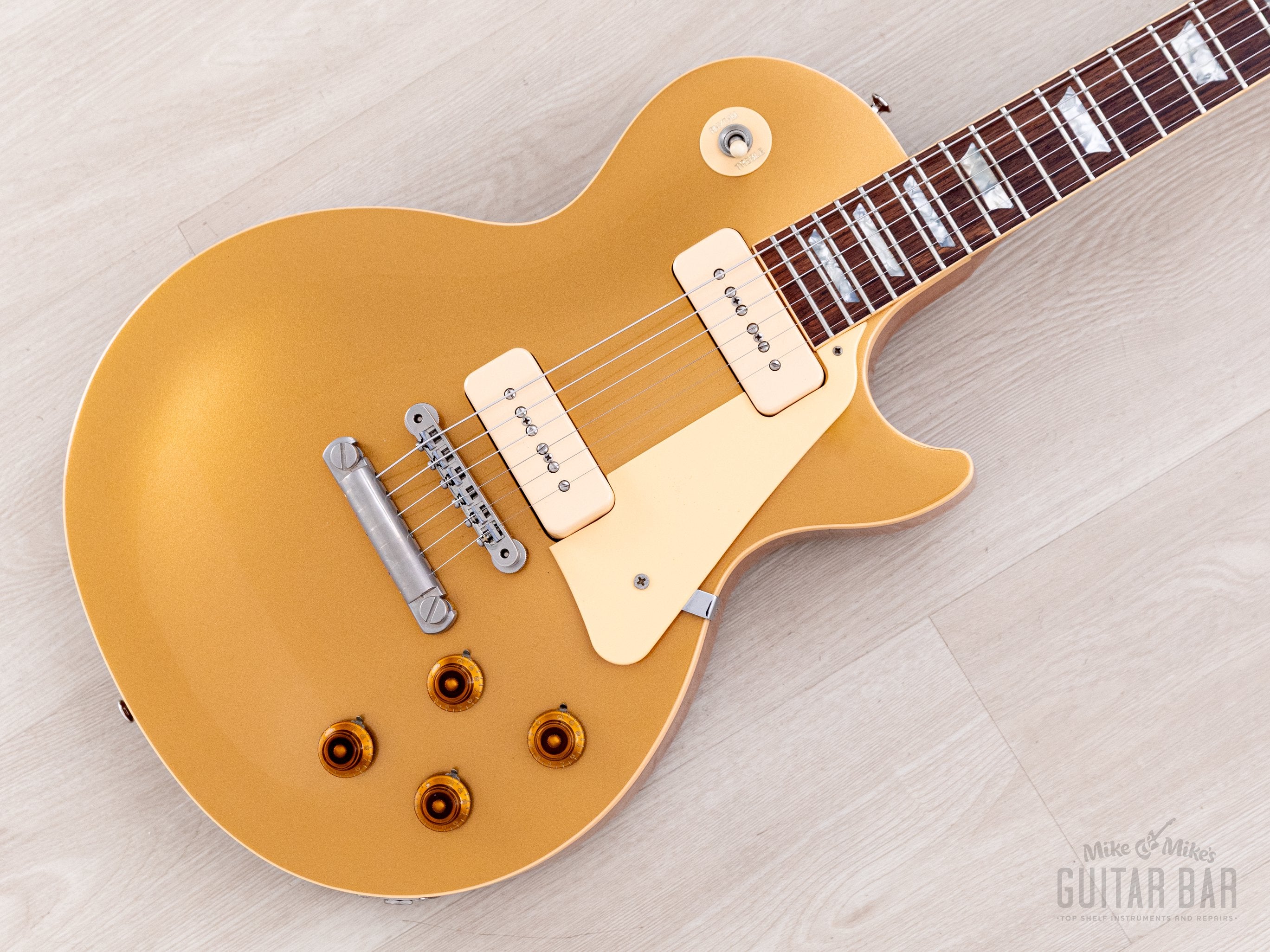 1988 Gibson Les Paul Standard Showcase Edition Goldtop Pre-Historic 19