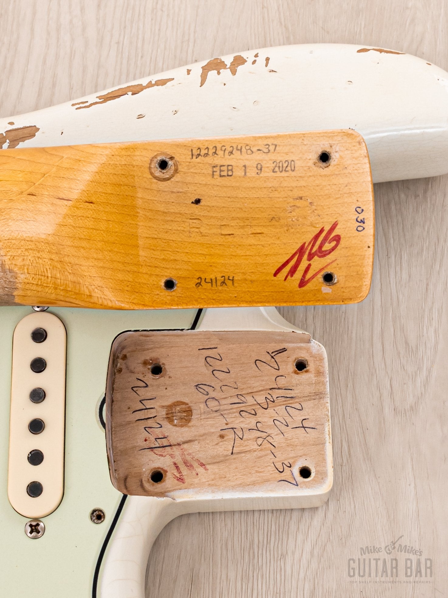 2020 Fender Custom Shop 1960 Stratocaster Heavy Relic Olympic White, Mint w/ Case, COA & Hangtags