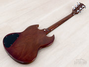 1973 Gibson SG Standard Walnut - back angle