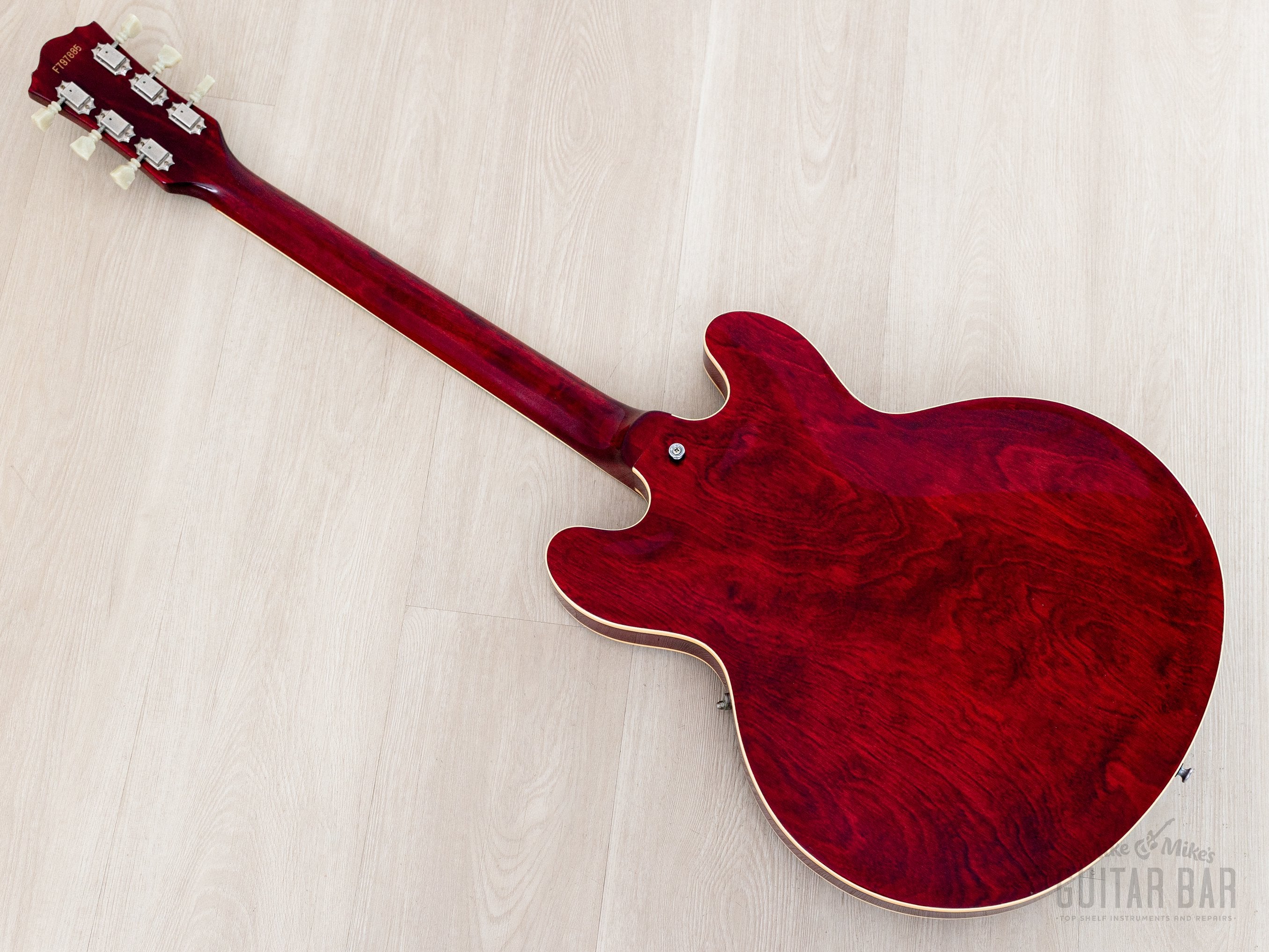Greco Sa-550 78年製 1979 Greco SA-550 Vintage ES Guitar Cherry, Near-Mint w/ Maxon U-1000
