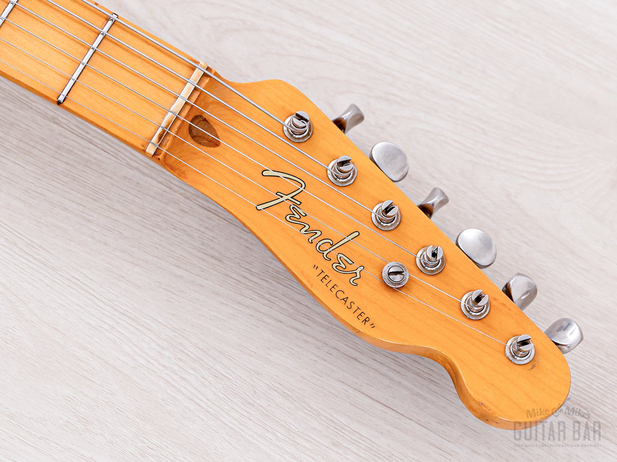 Telecaster maple headstock with Fender logo