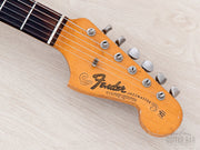 1965 Jazzmaster headstock front with Fender transition logo