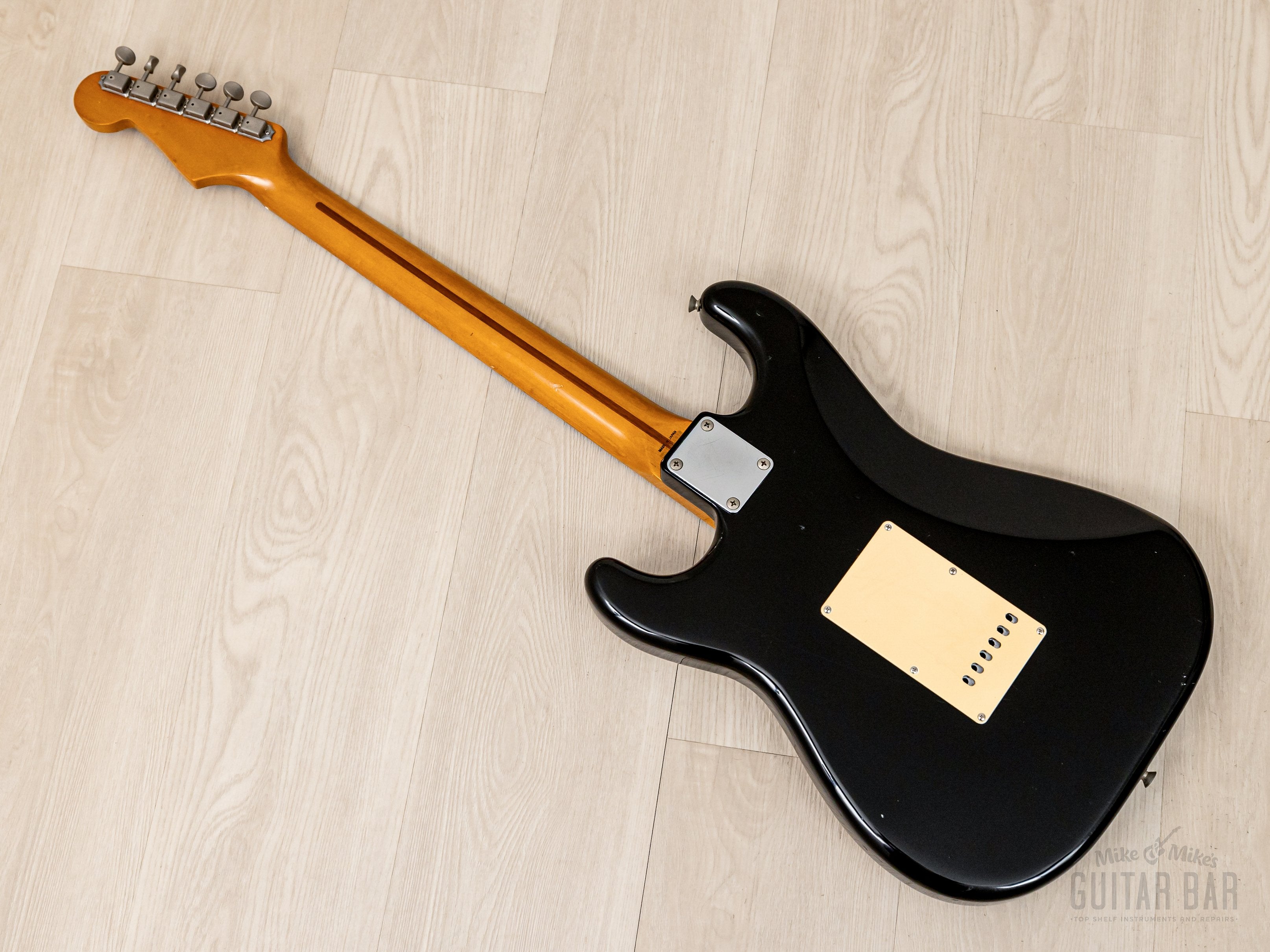 1989 Fender Stratocaster ‘54 Vintage Reissue ST54-55 Black w/ Case, Japan MIJ Fujigen