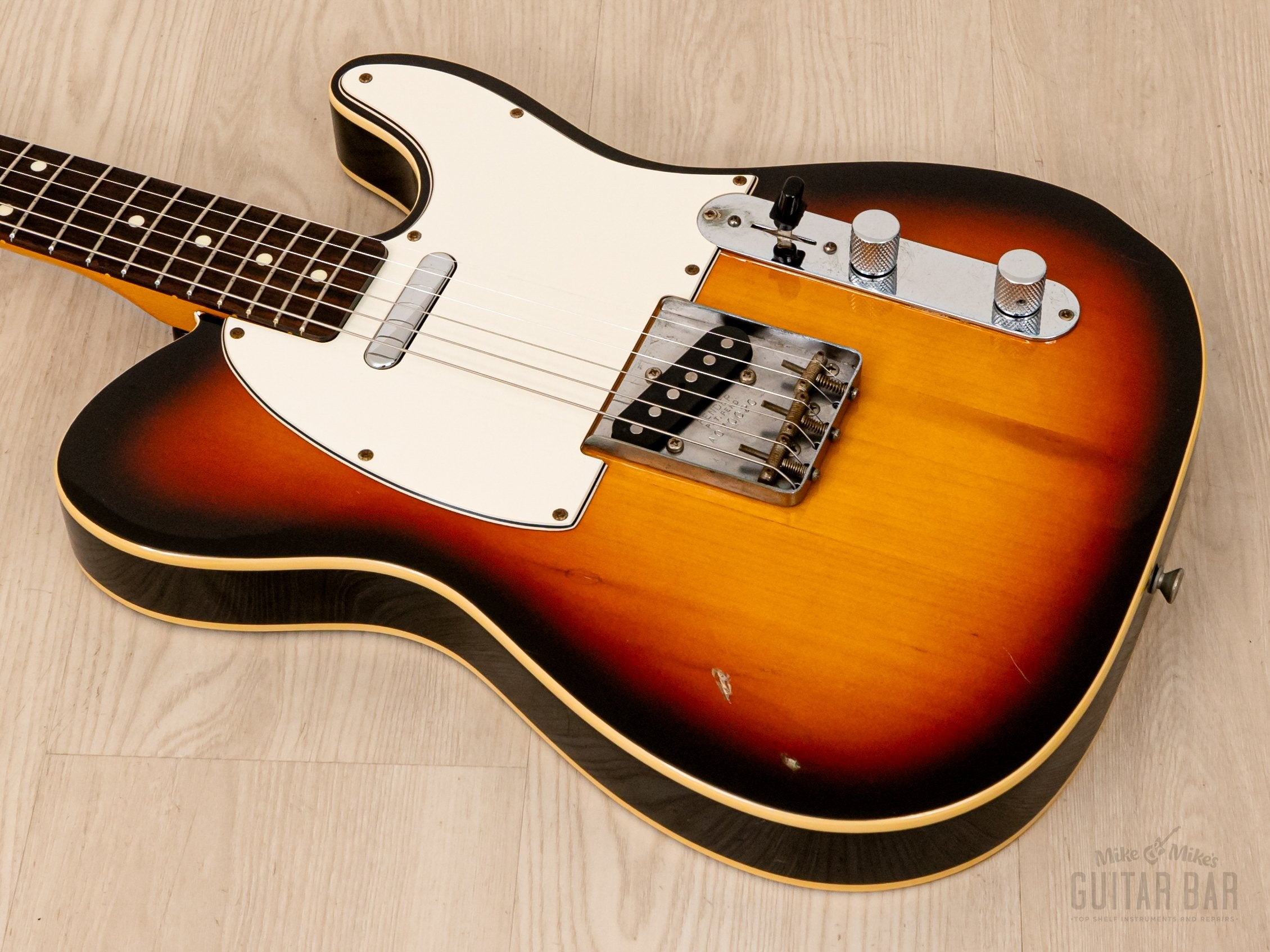 1990s Fender Telecaster Custom '62 Vintage Reissue TL62B-80 Sunburst, Japan MIJ