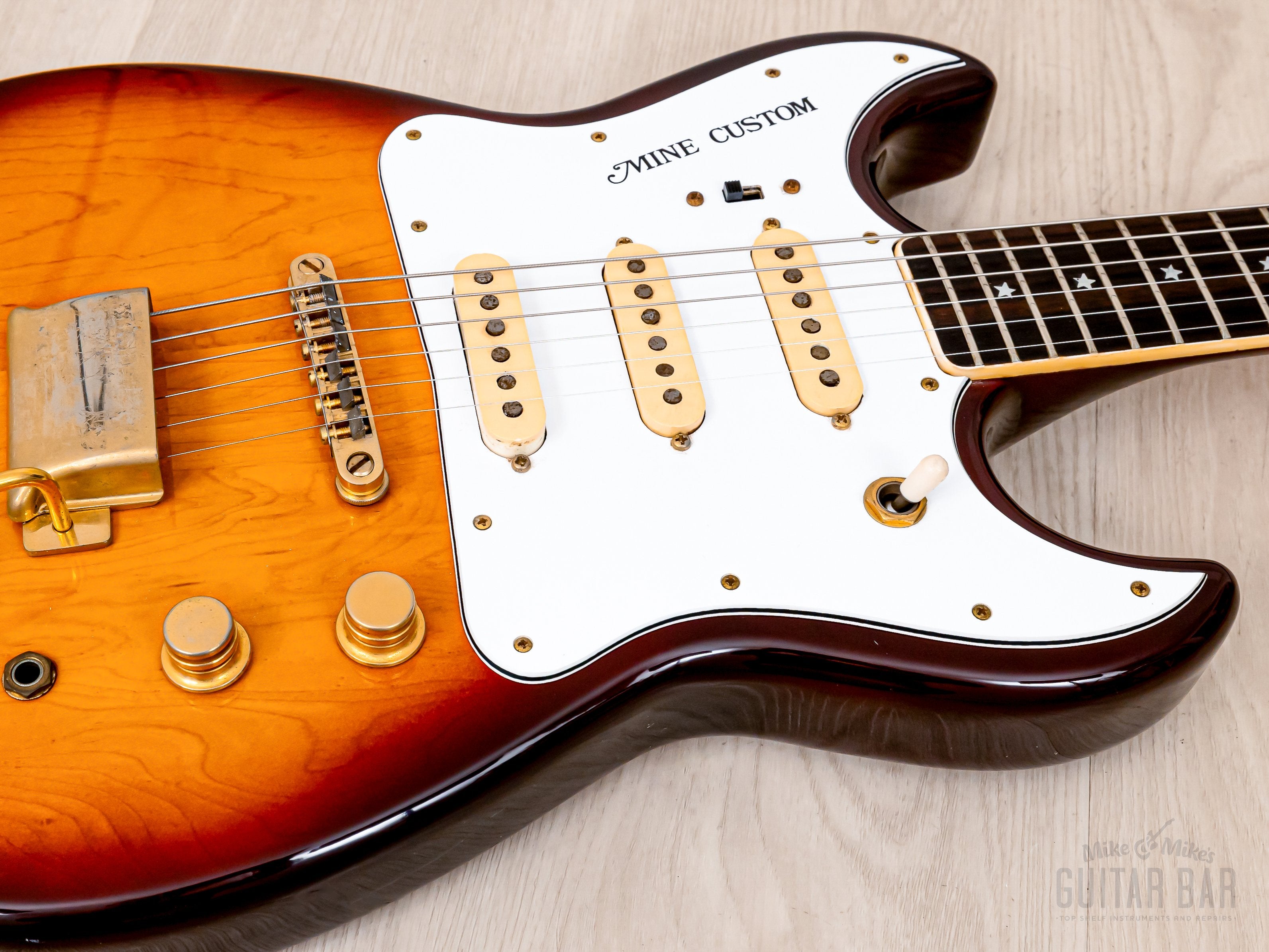 1970s Guyatone Mine Custom LG-780 Sunburst, 100% Original, Japan