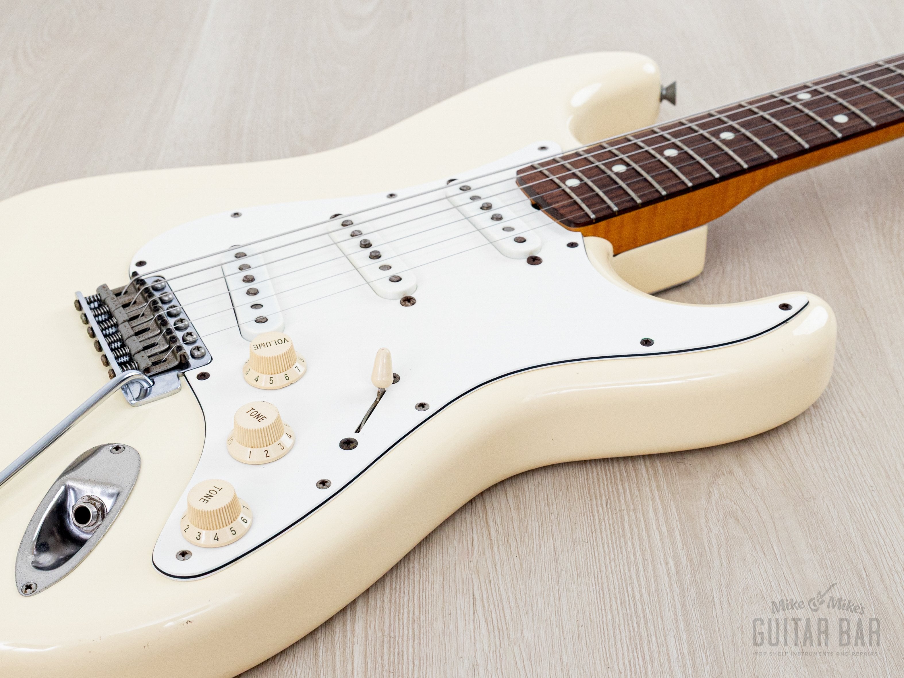 1990 Fender Stratocaster '62 Vintage Reissue ST62-650 Olympic White w/