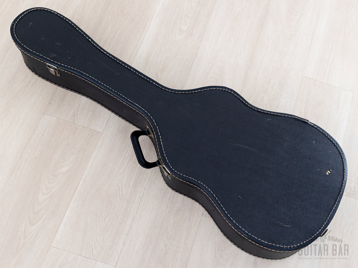 1967 Gibson B-25 vintage chipboard case, closed