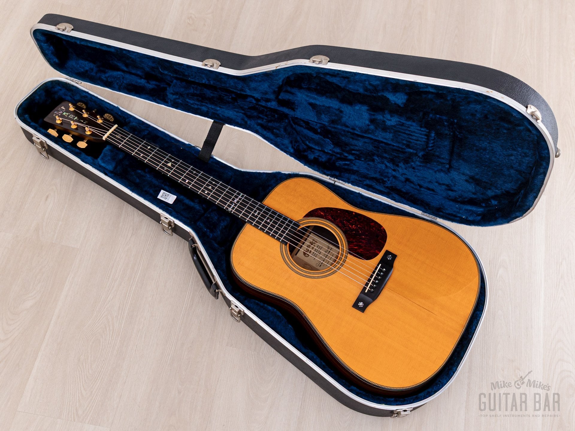 1994 Martin Limited Edition HD-28 GM LSH Grand Marquis Large Soundhole Herringbone Dreadnought w/ Case
